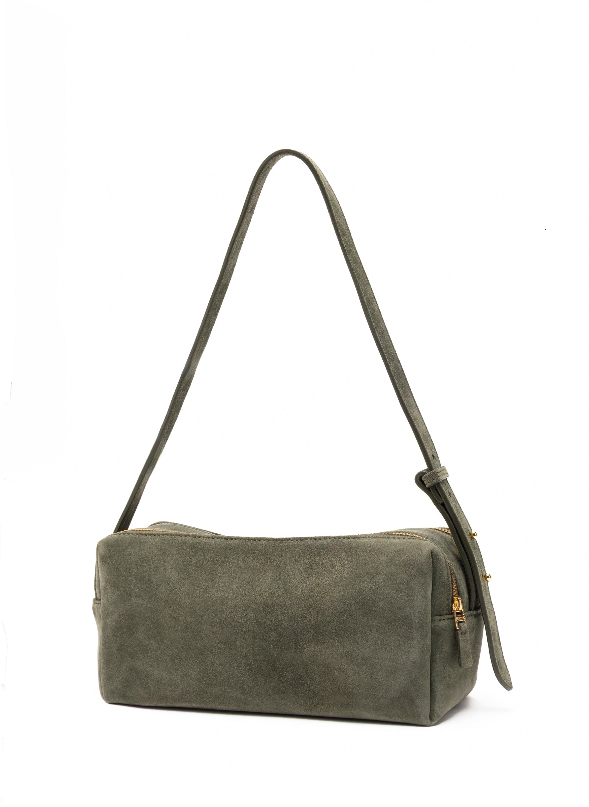 Trousse Suede Khaki - 3