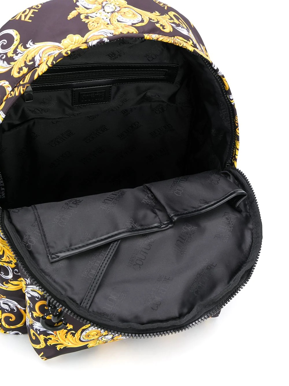 baroque print backpack - 5