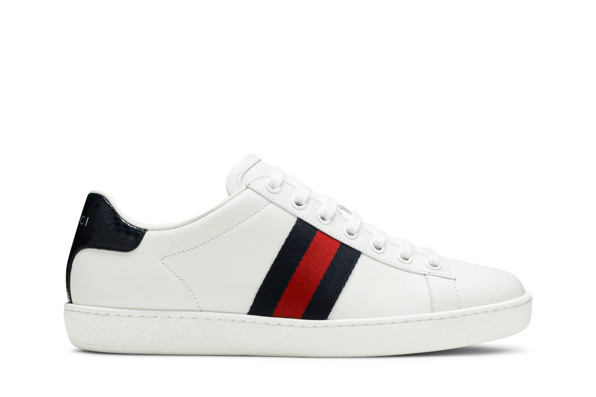 Gucci Wmns Ace 'White Blue Red' - 1