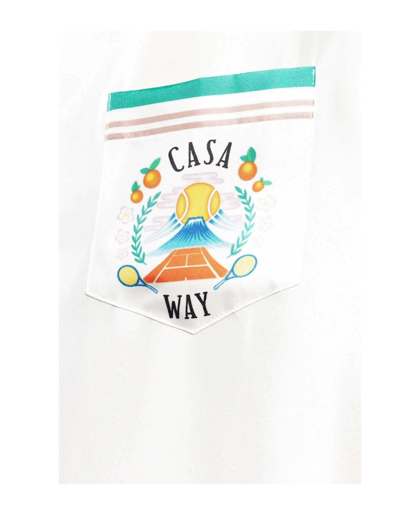 Casablanca Silk Short-sleeve Shirt - 5