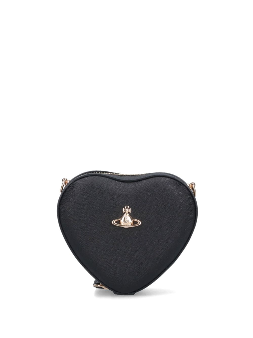 heart faux-leather bag - 1