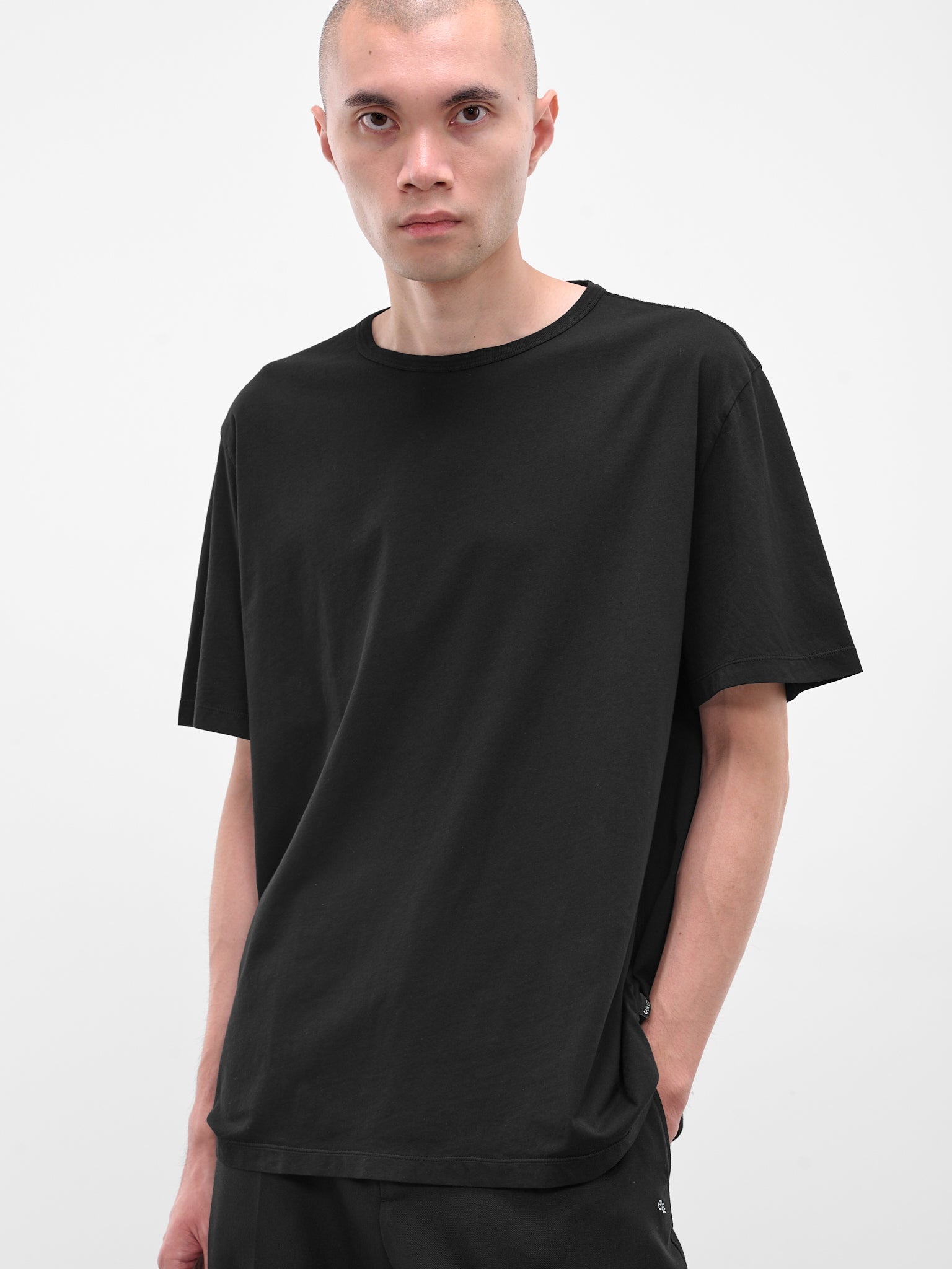 Black New Boxy Tee - 5