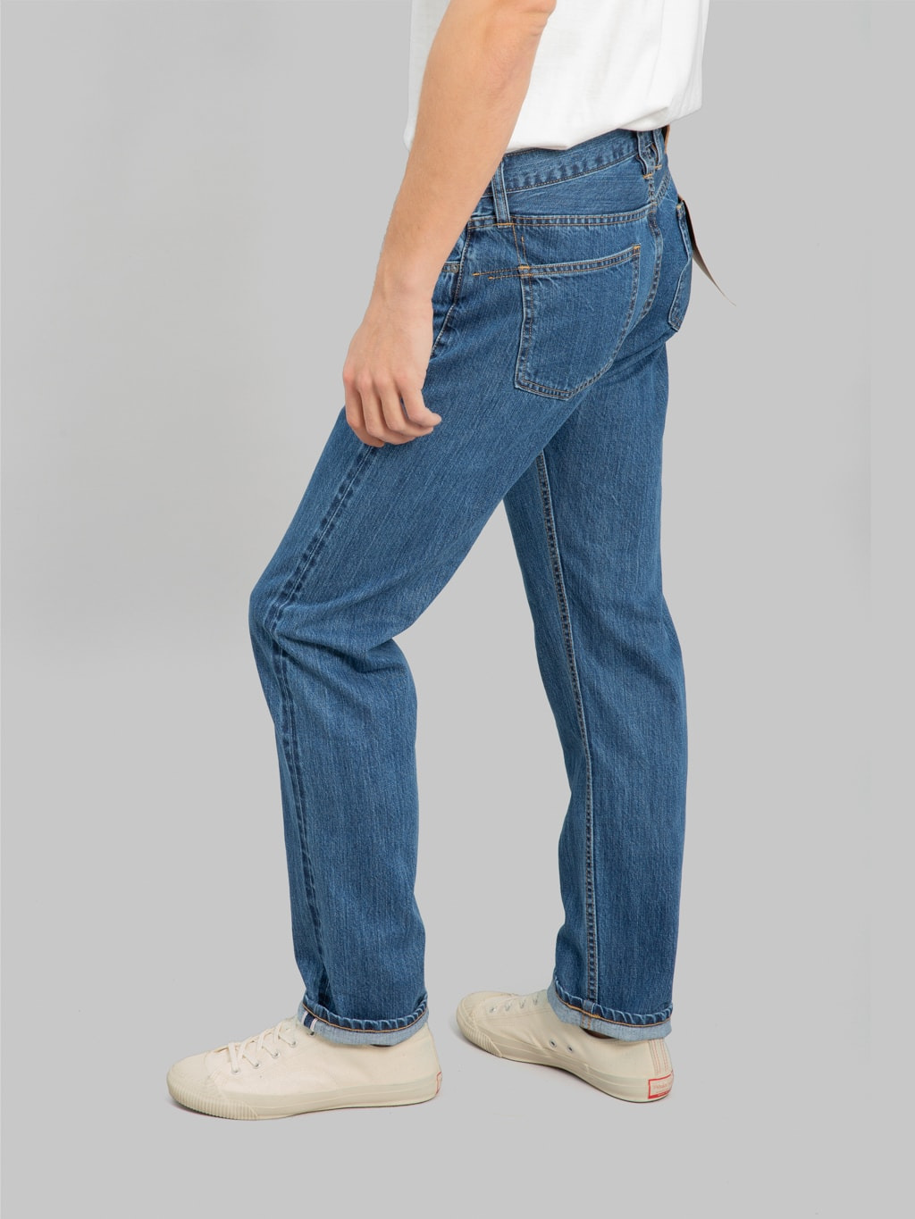 3sixteen CT-101xs Stonewashed Indigo Selvedge Classic Tapered Jeans (2024 Version) - 5