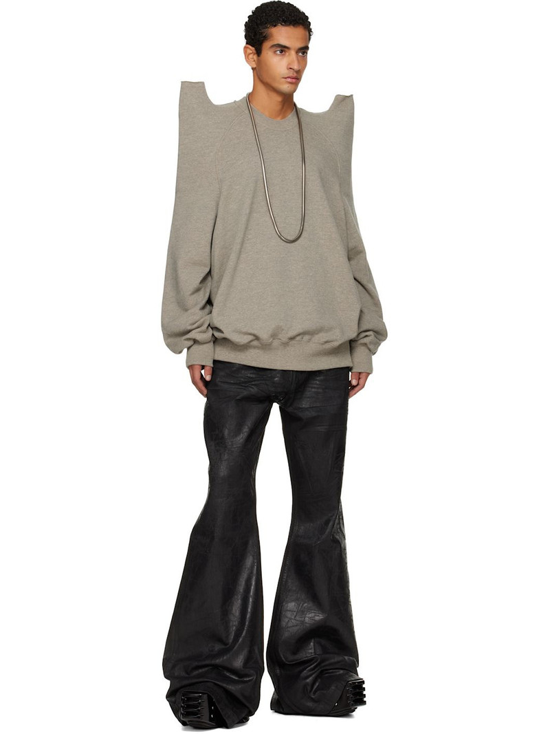 Rick Owens DRKSHDW Gray Concordians Tecsweat Sweatshirt outlook