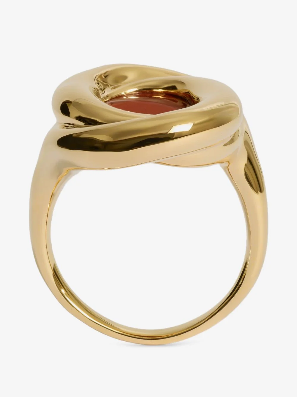 Ochre jasper ring - 1
