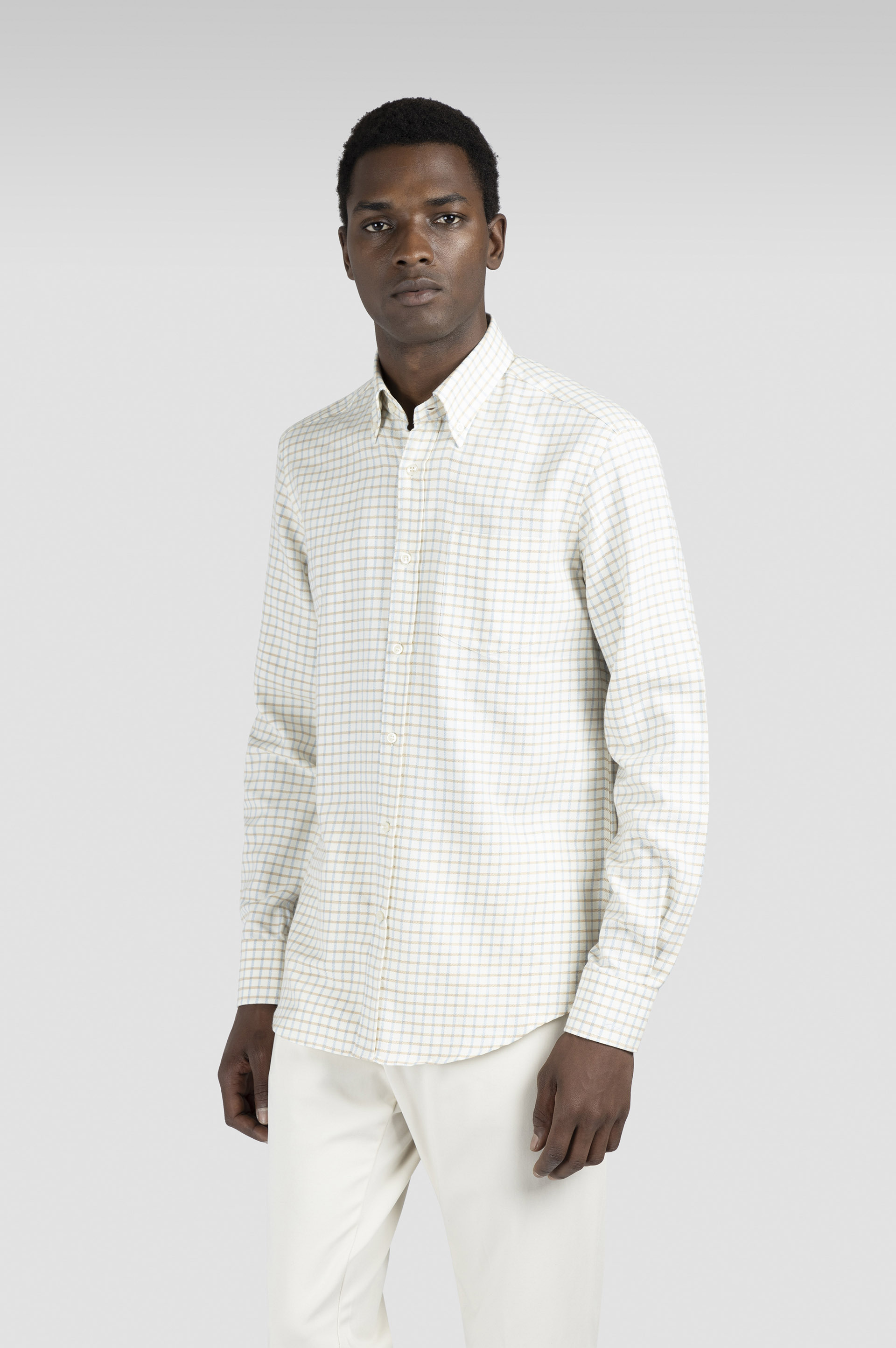 CASHMERE, SILK AND COTTON SHIRT - 6
