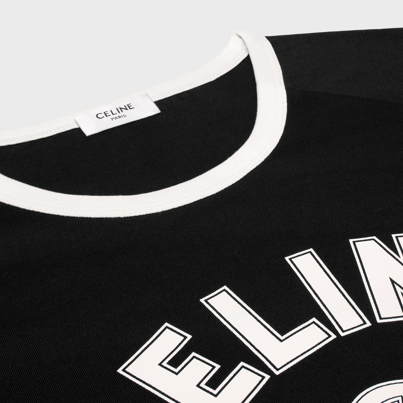 celine paris t-shirt in cotton jersey 3