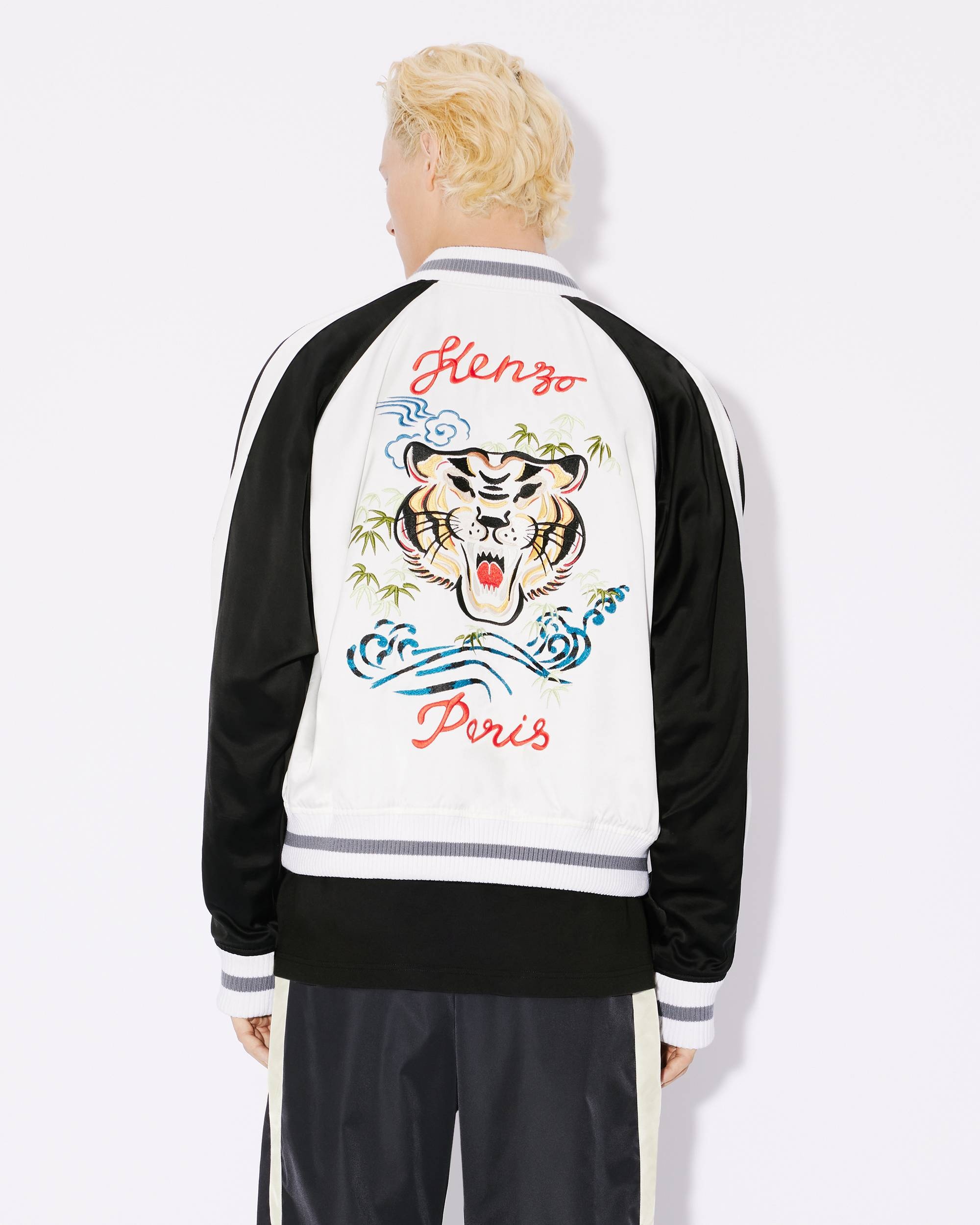 KENZO Elephant' reversible embroidered unisex jacket - 9