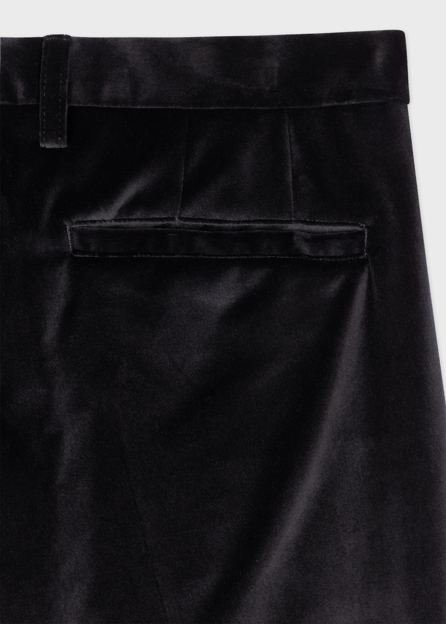 Slim-Fit Velvet Pants - 2