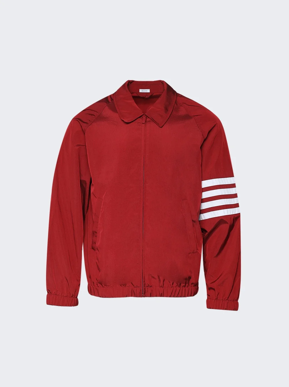 Ripstop Raglan Coach Jacket Dark Red - 1