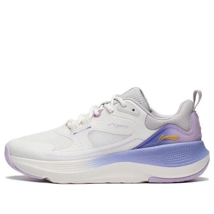 (WMNS) Li-Ning Soft Go 'White Purple' AGLT126-1 - 1