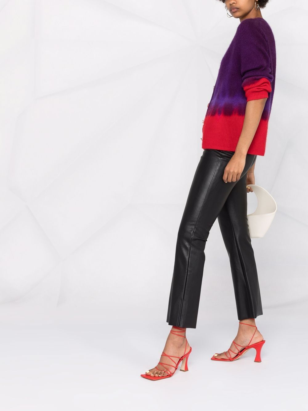 Jenna Faux Leather Trousers - 4