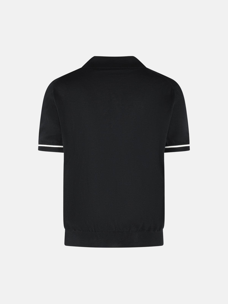 TOM FORD CASHMERE AND BLACK SILK POLO SHIRT outlook