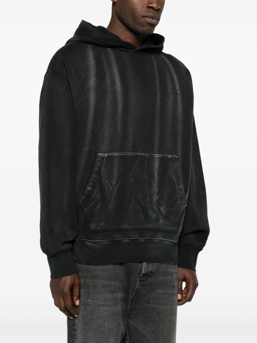 faded-effect hoodie - 3
