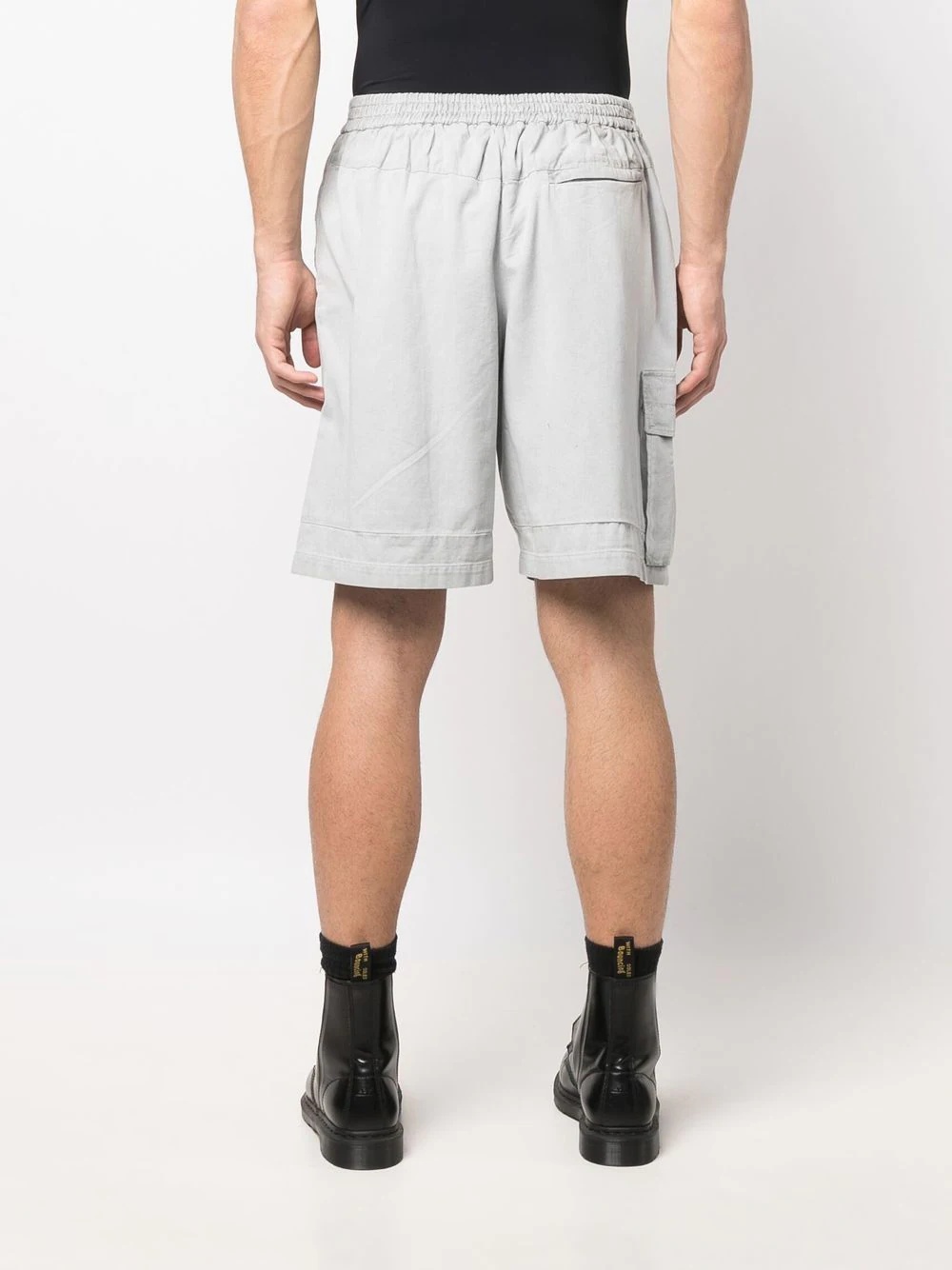 cargo pocket knee shorts - 4