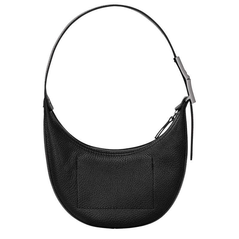 Roseau Essential S Hobo bag Black - Leather 4