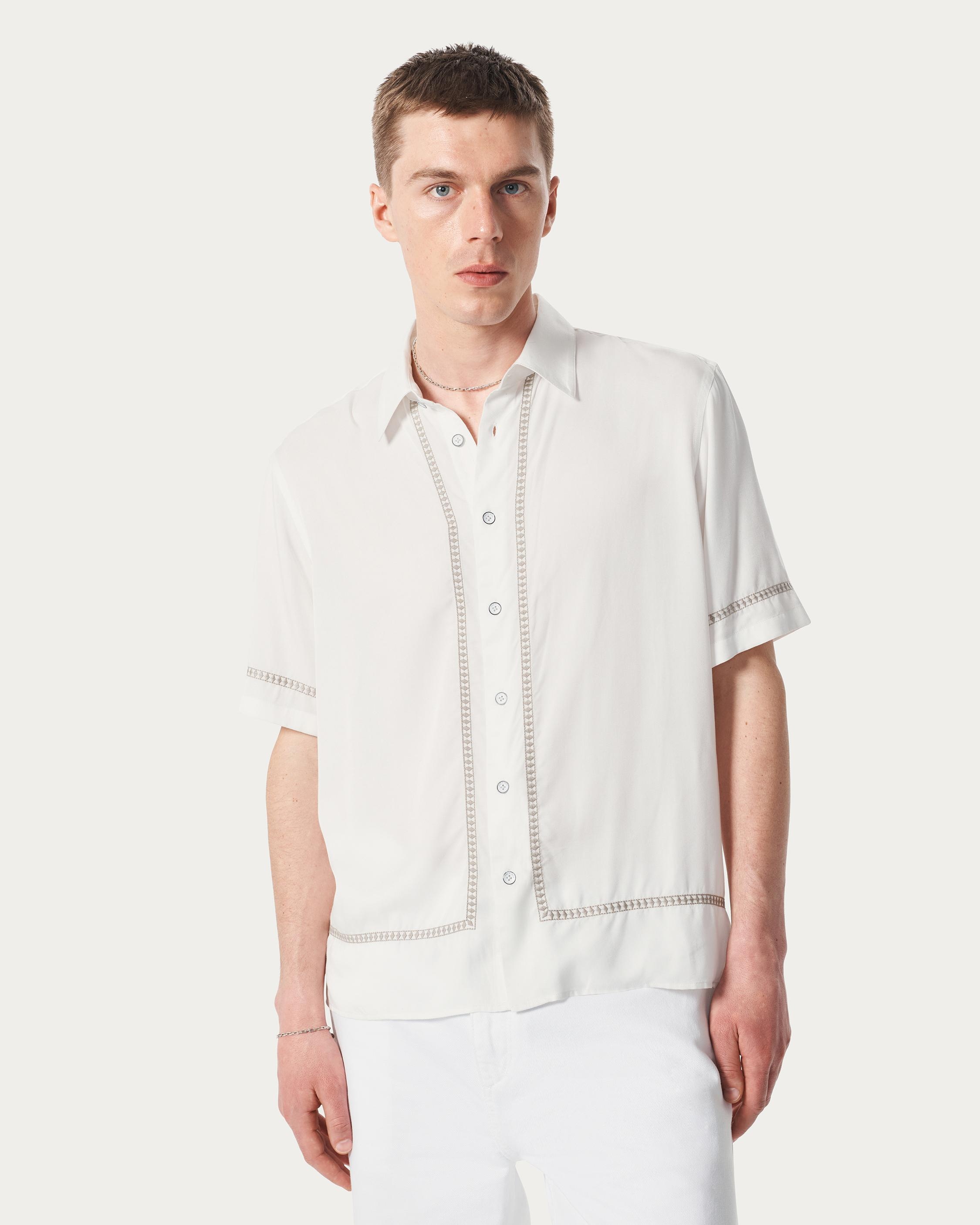 Dalton Embroidered Shirt - 2
