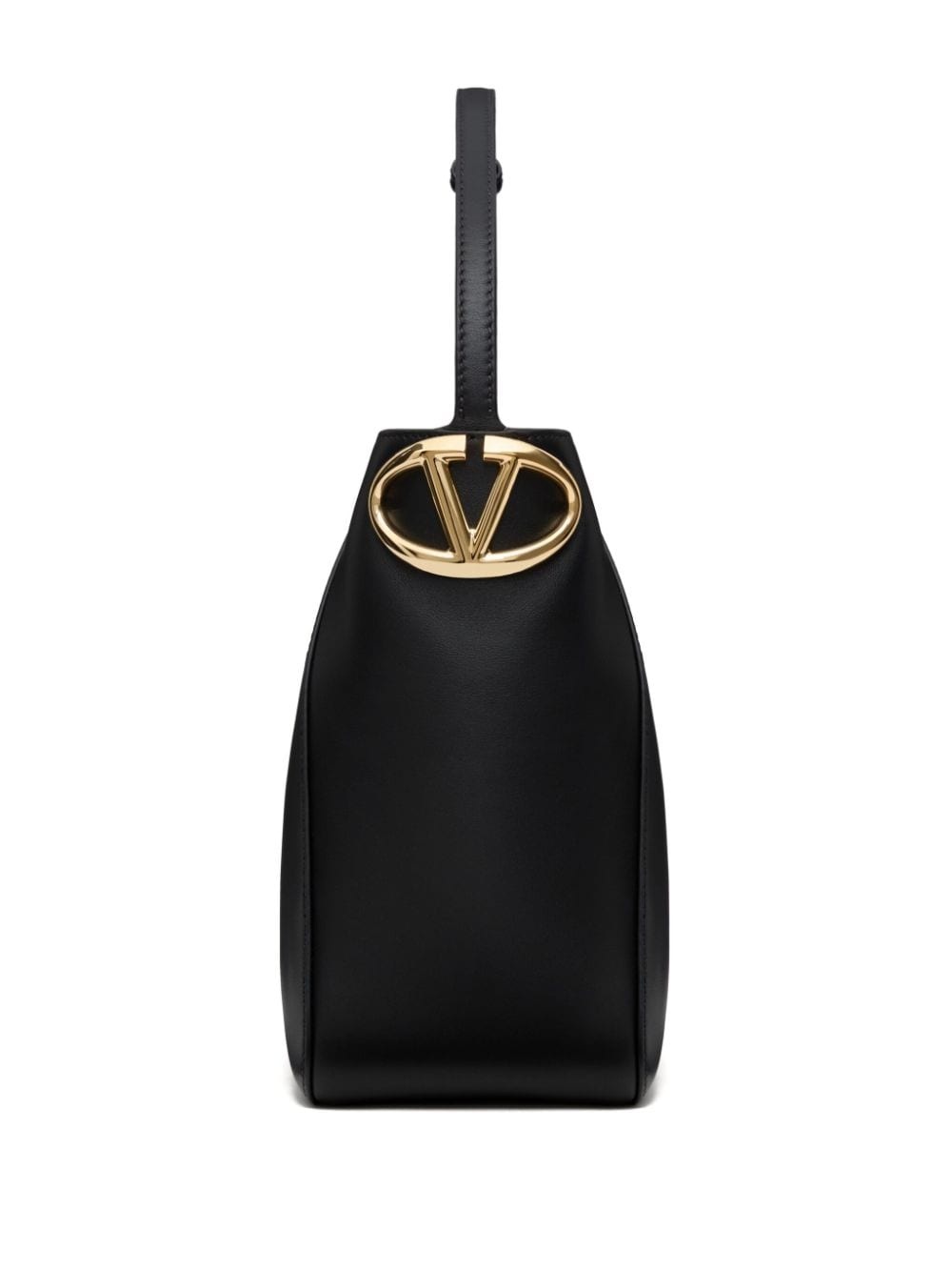 Vlogo leather bucket bag - 5