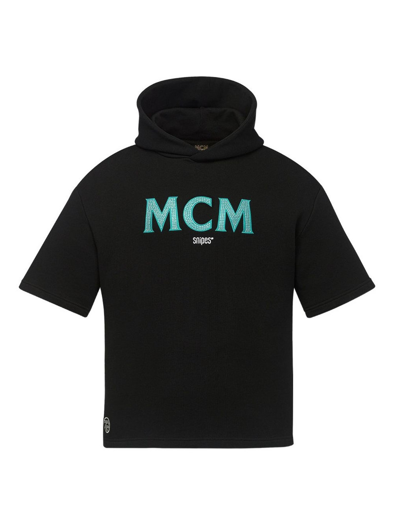 x SNIPES rhinestone hoodie 1