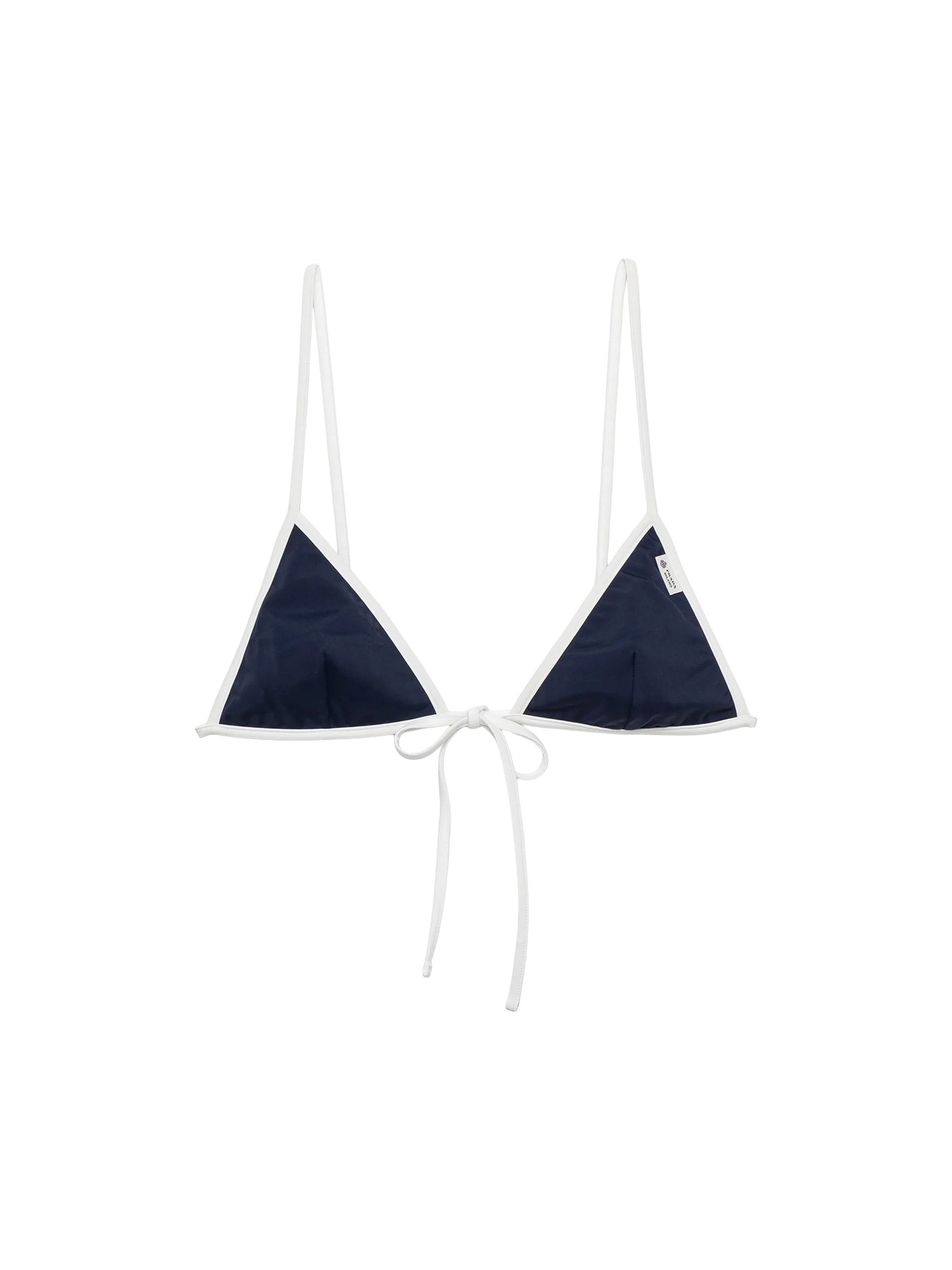 Women's Jersey Bikini Top - Blue - 1