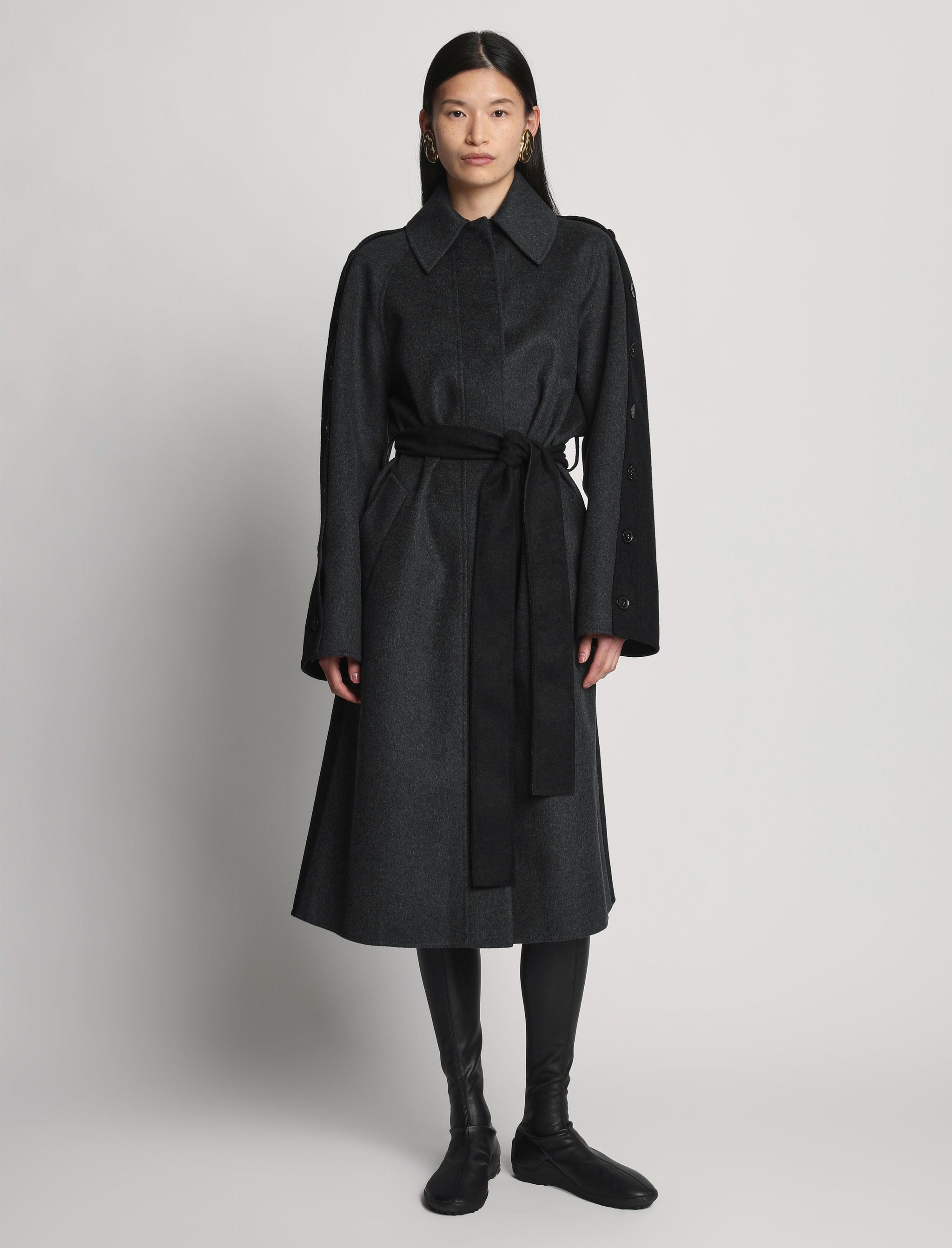 Eco Wool Double Face Coat - 7