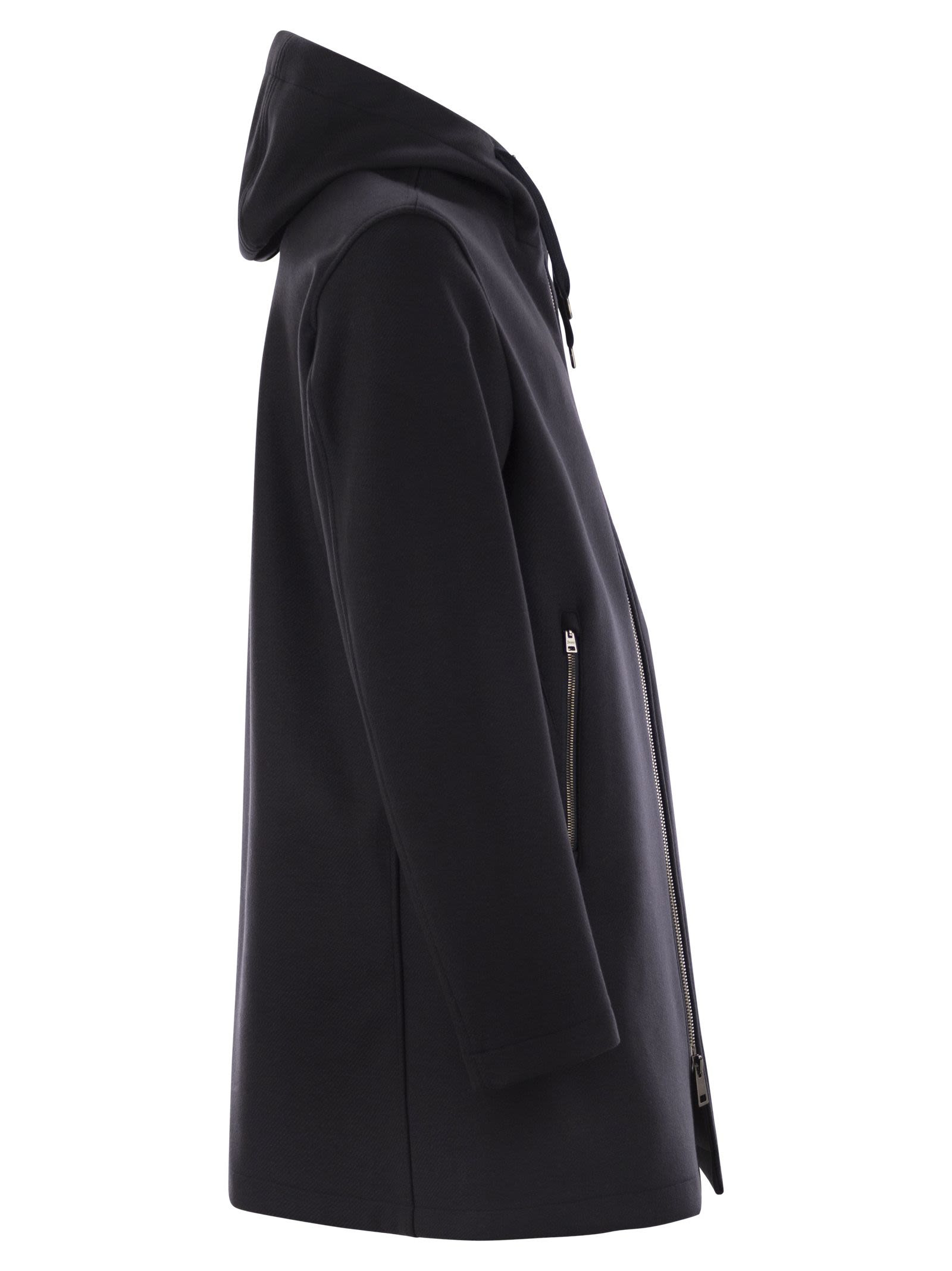 Herno Men Hooded Parka In Technical Fabric - 3