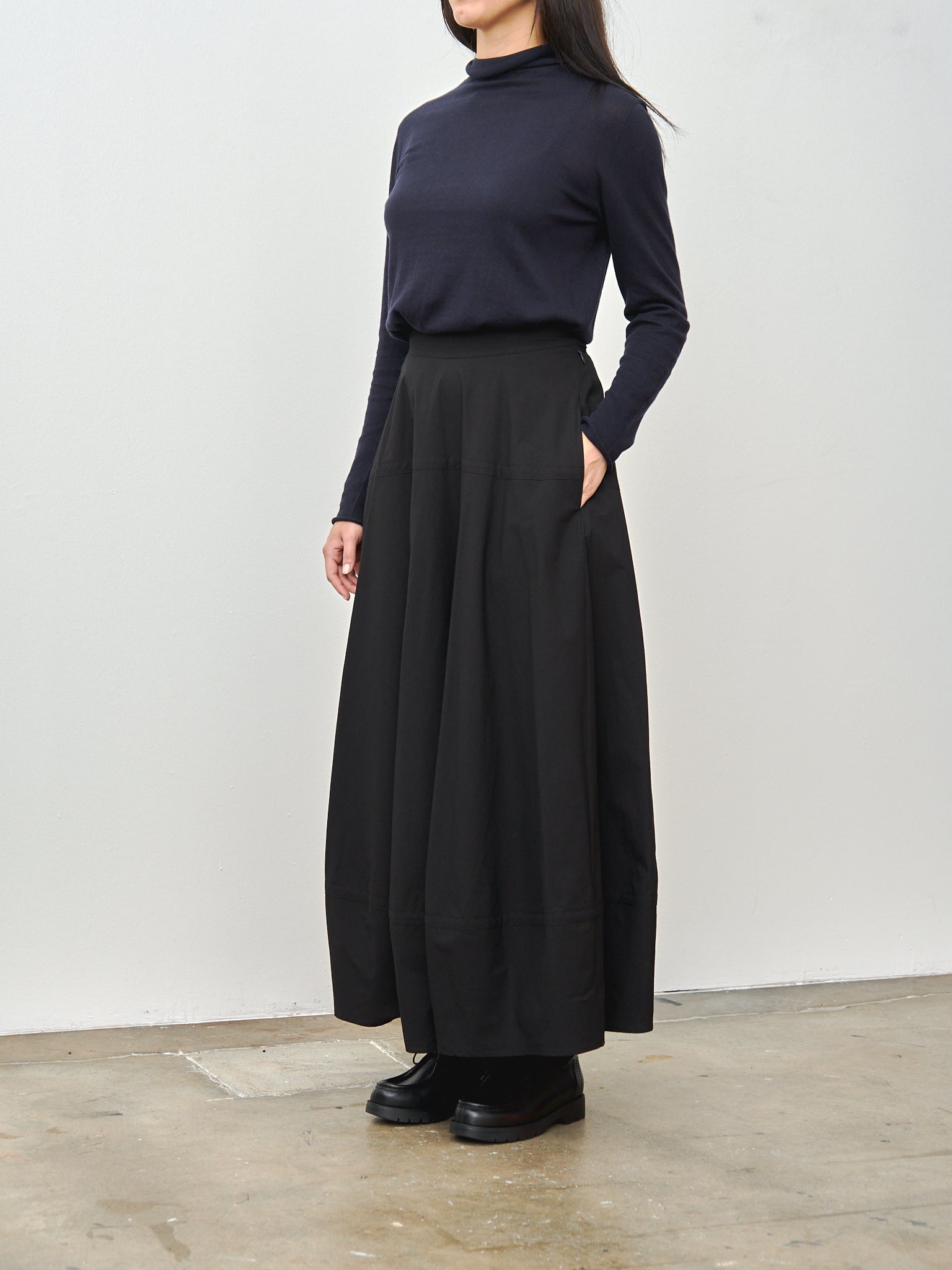 The Parachutist Skirt - Fine Ripstop Cotton Flint - 3