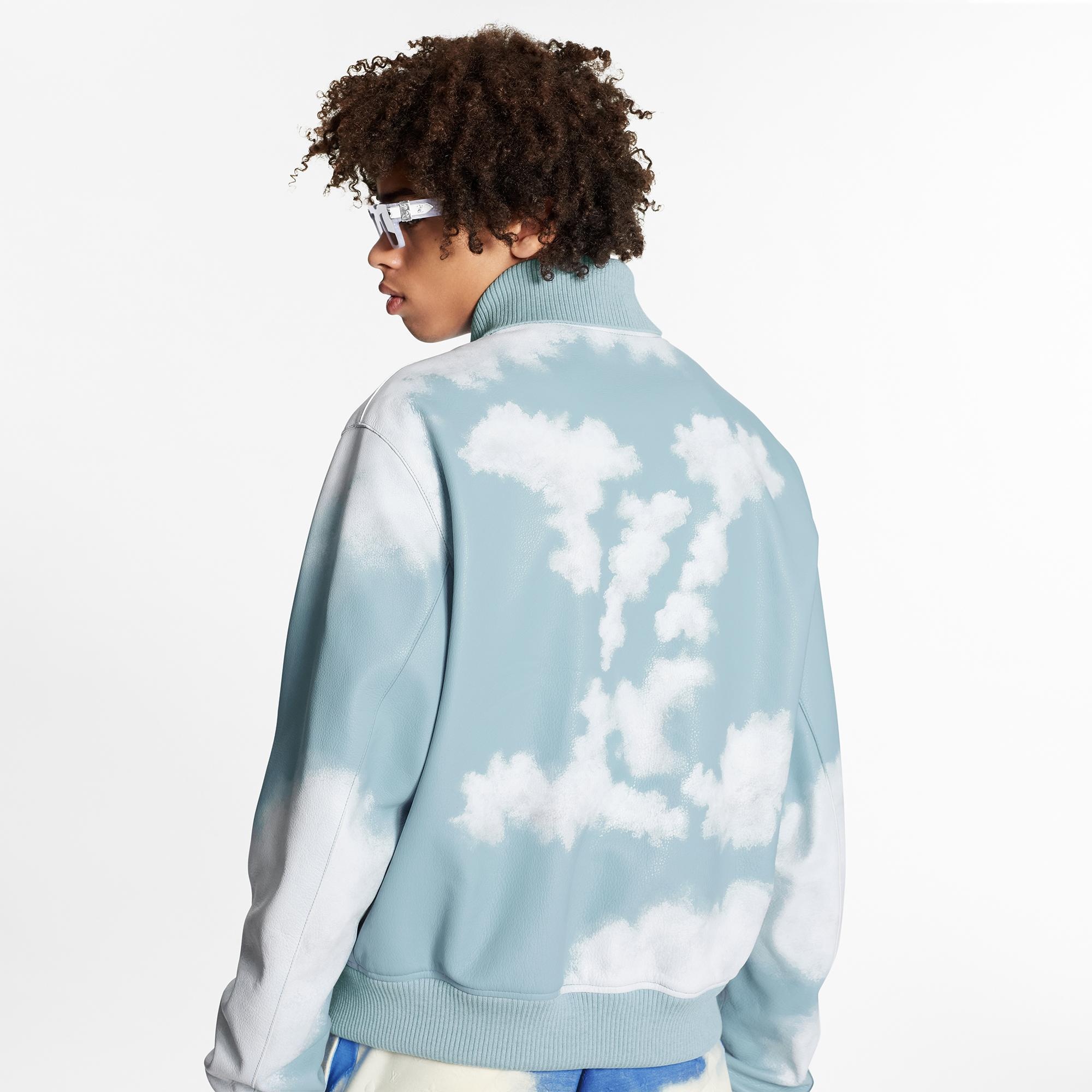 Leather Clouds Bomber - 5