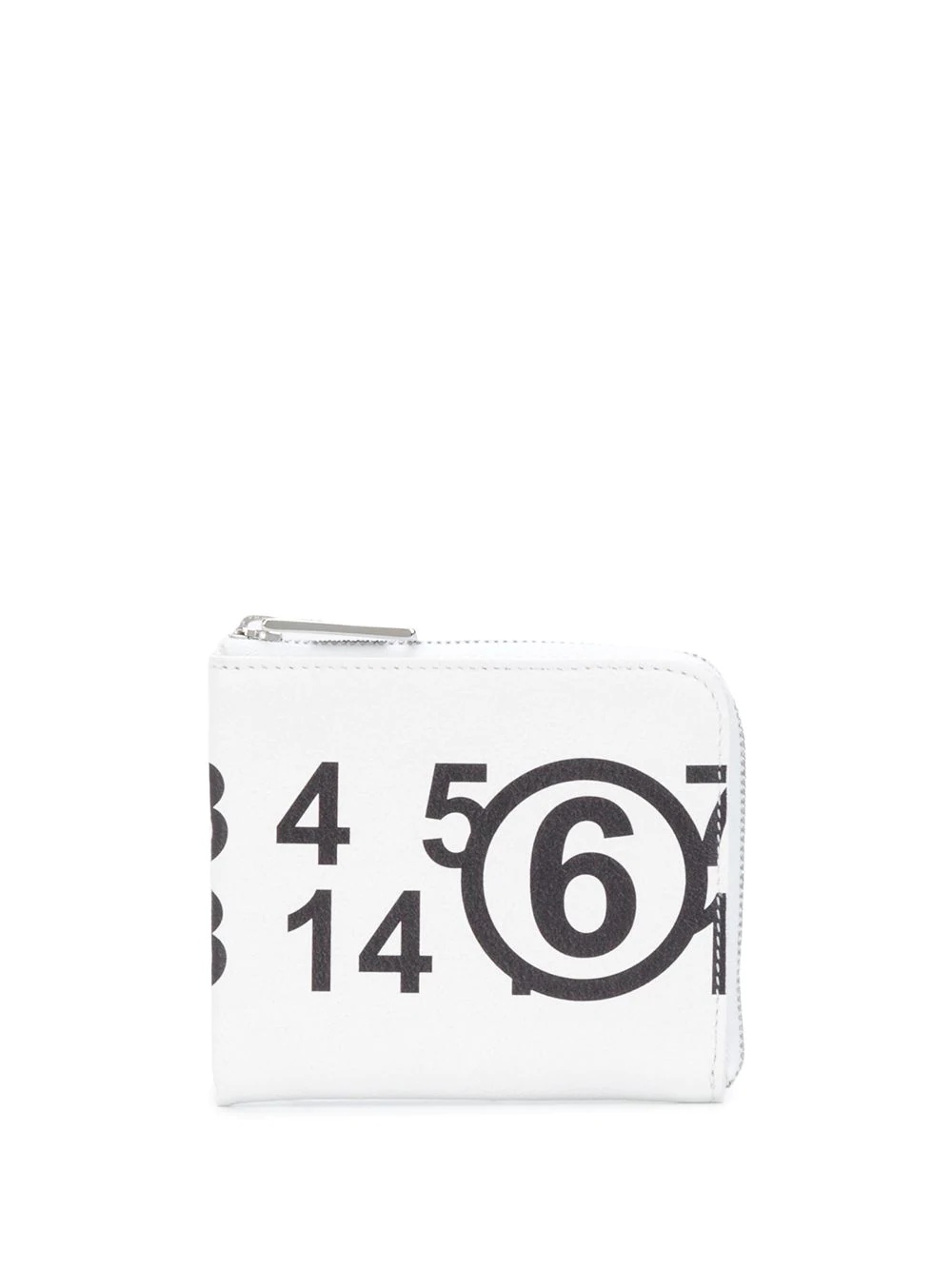 number print zip coin pouch - 1