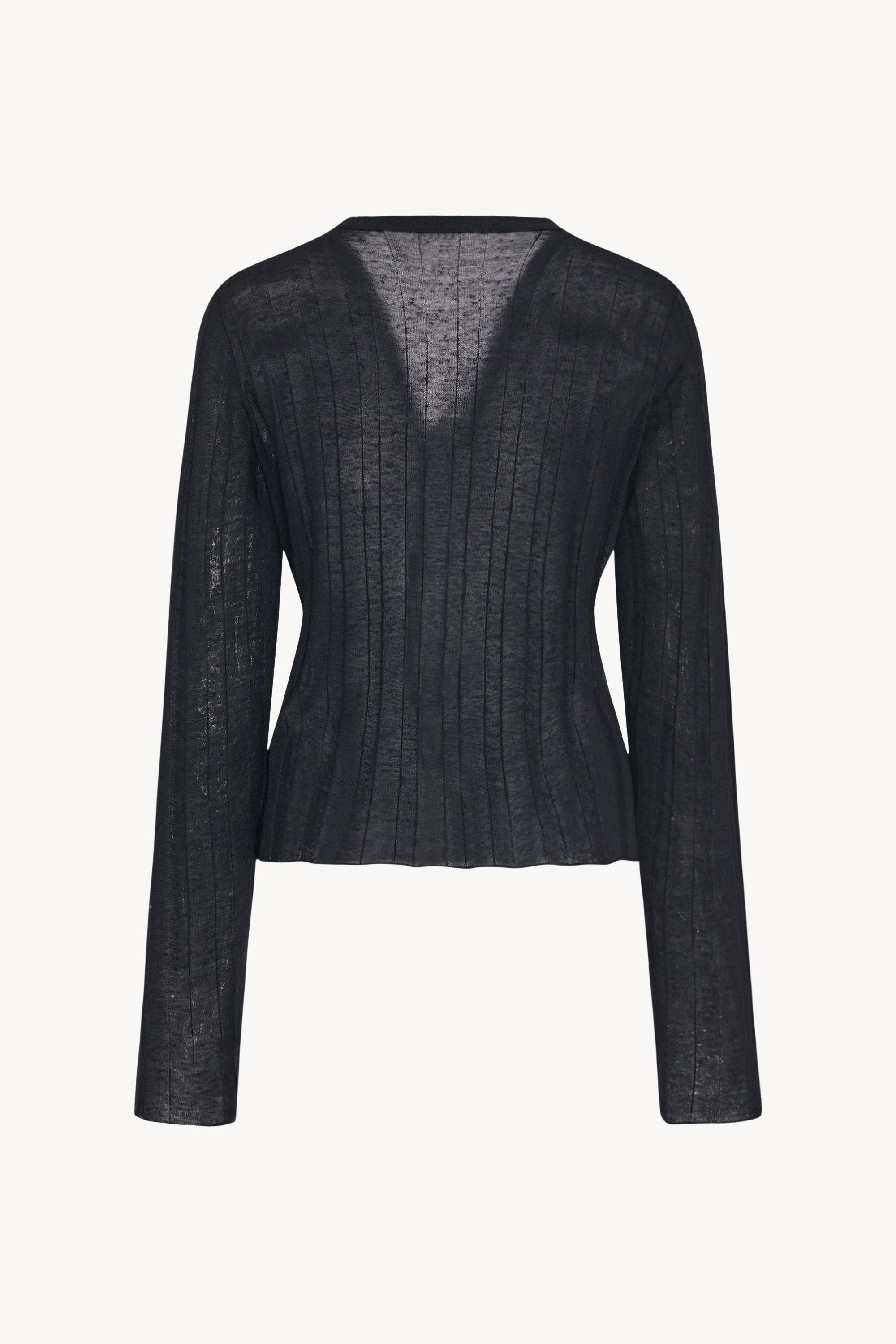 Dwin Cardigan in Linen and Silk - 2