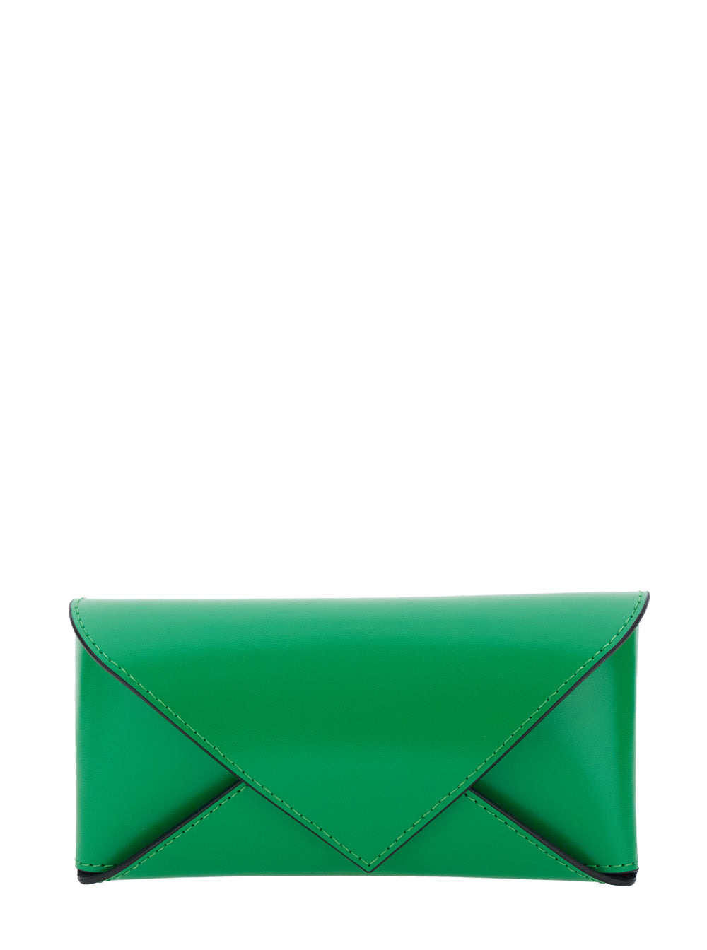 Bottega Veneta Women Green Sunglasses With Cat-Eye Design And Knot Detail On The Temples In Metal Wo - 4