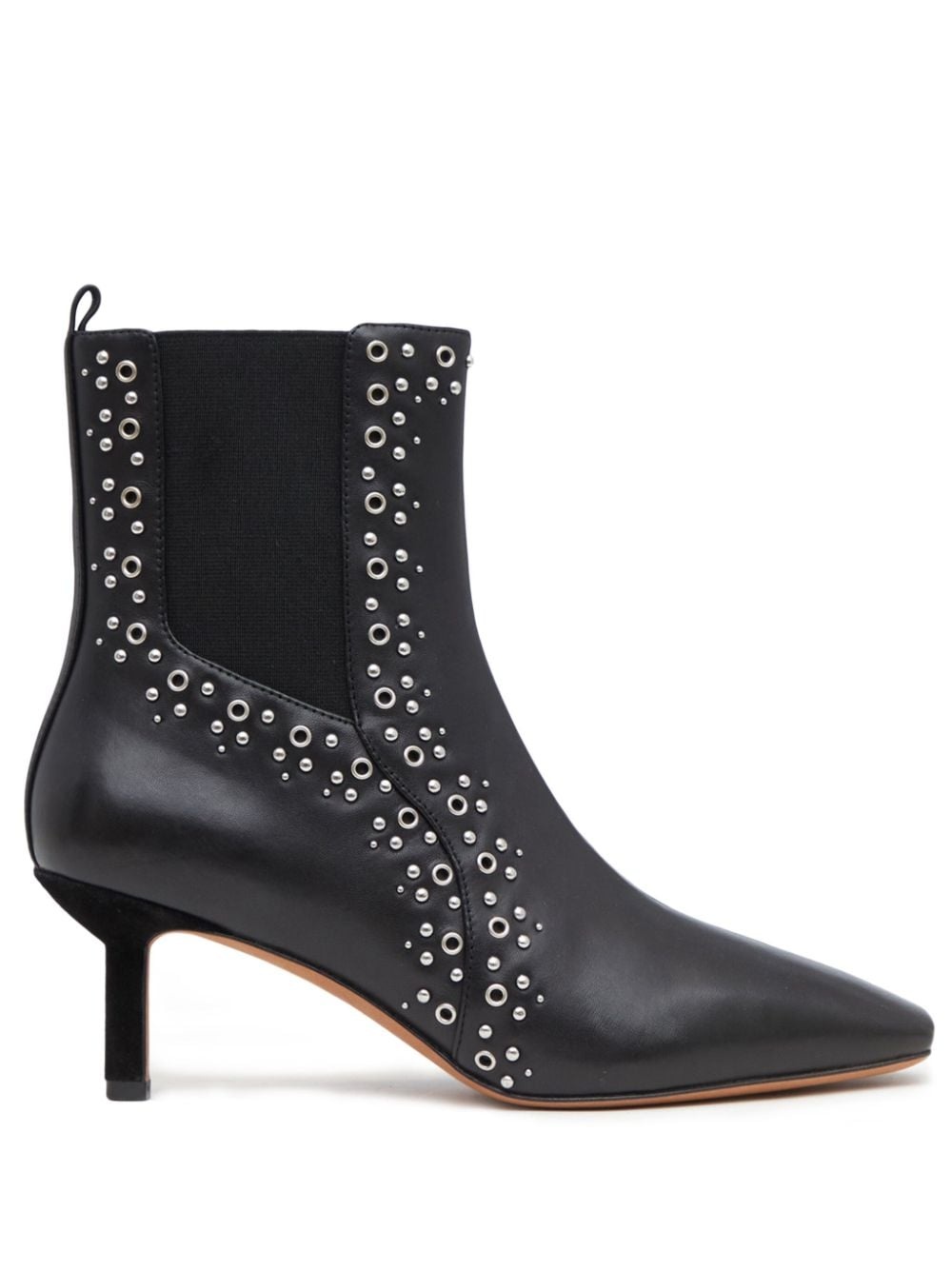 Nell 65mm eyelet-embellished boots - 1