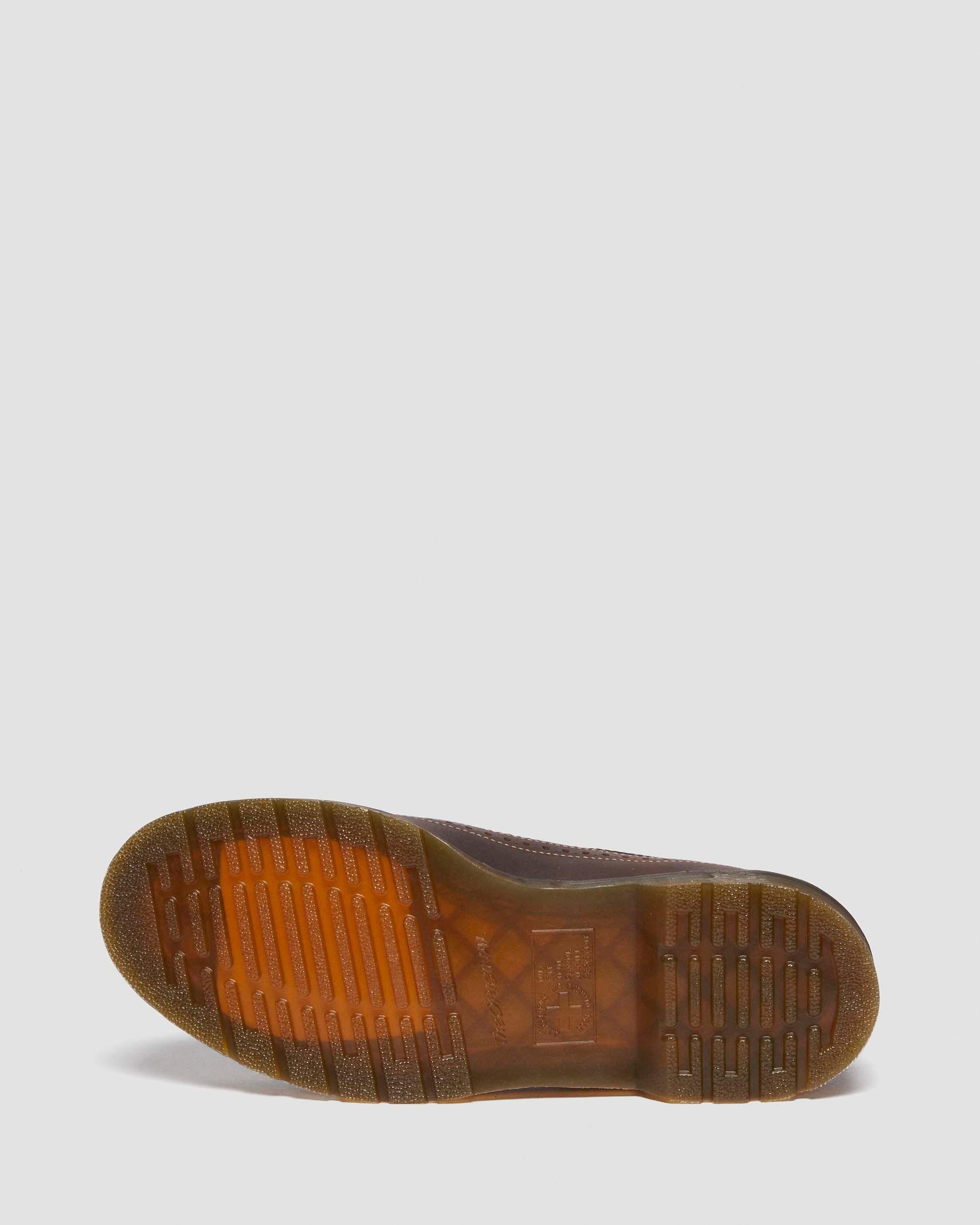3989 Crazy Horse Leather Brogue Shoes - 3