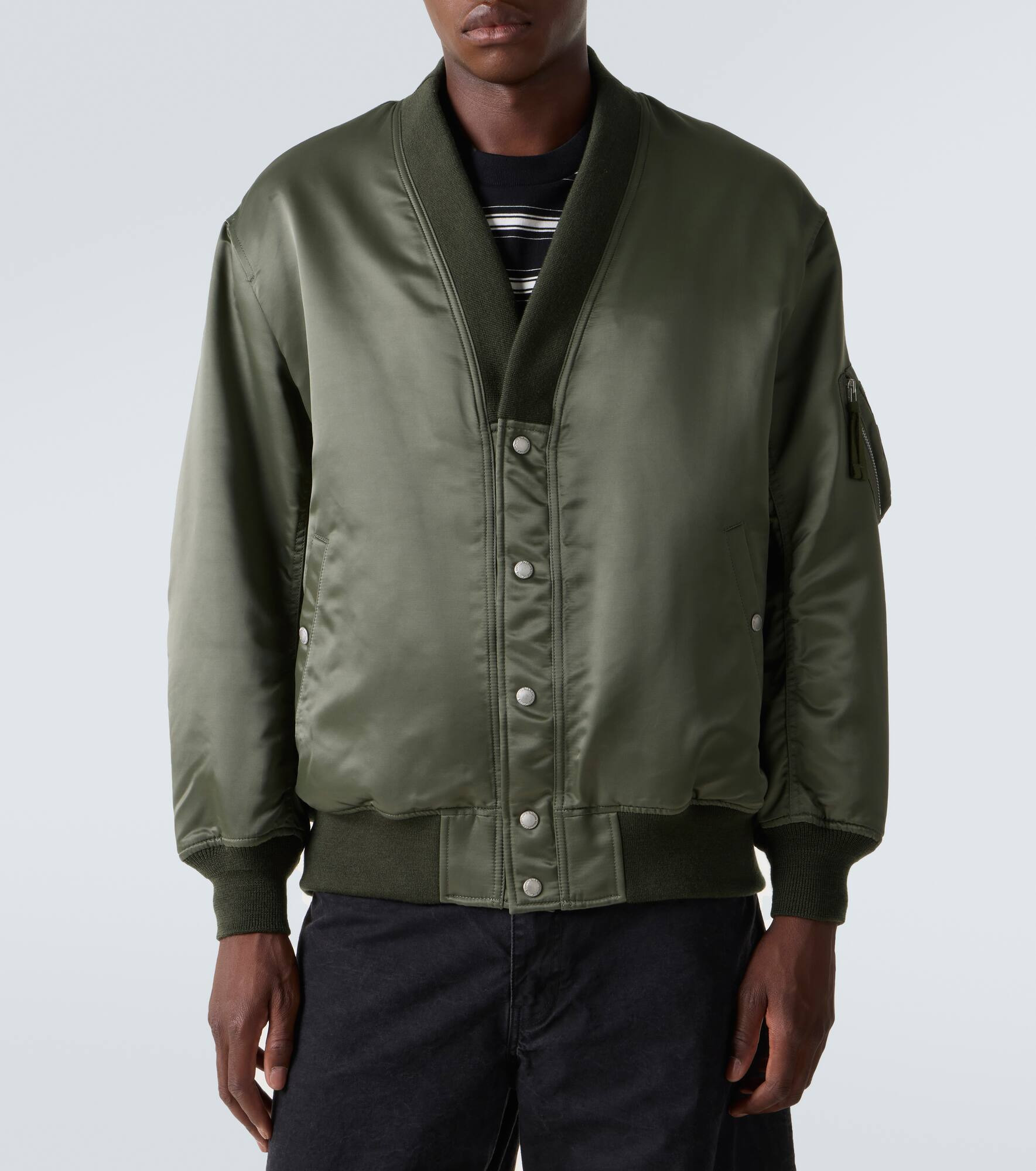 Twill bomber jacket - 3