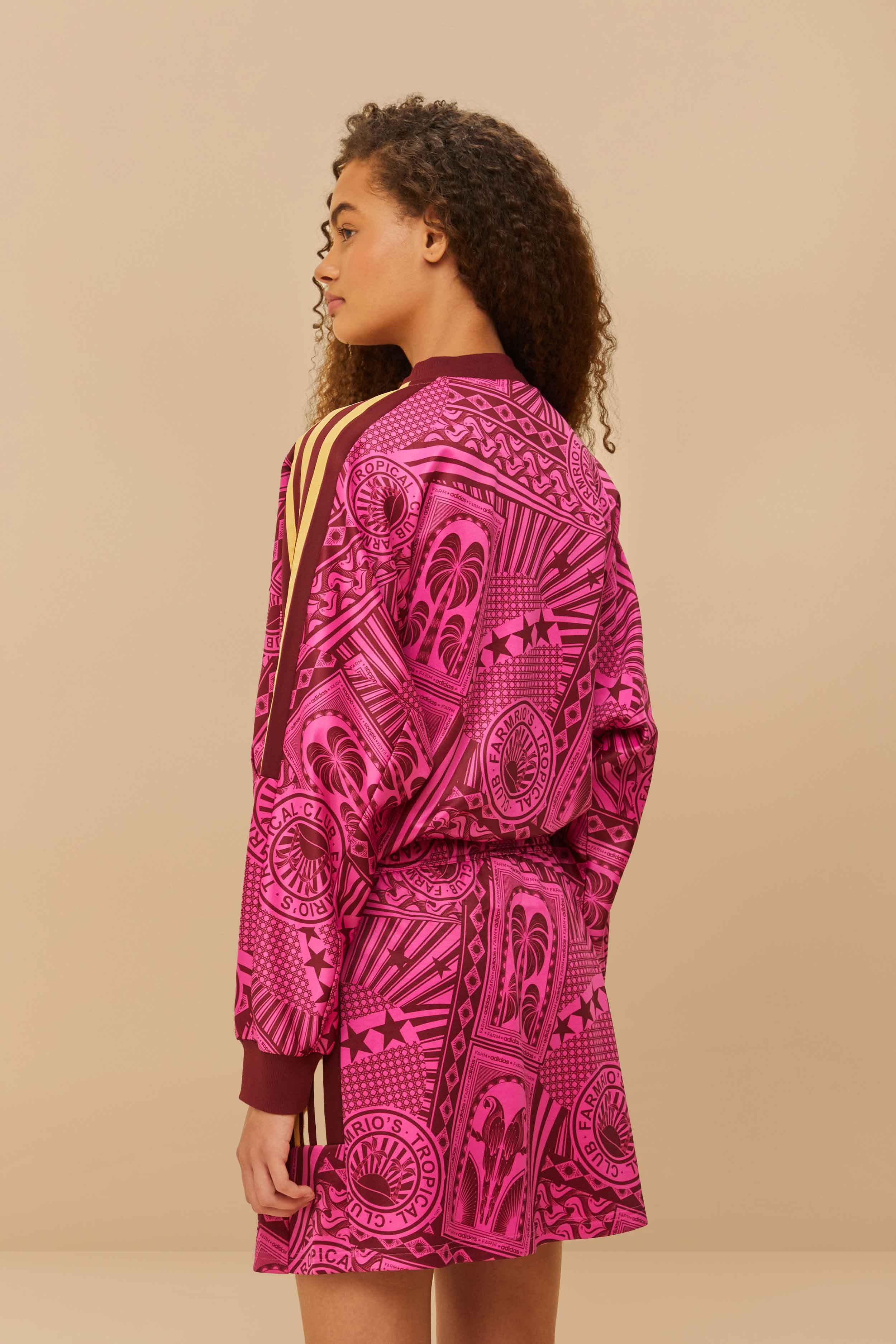 Adidas Tropical Club Pink Skirt - 3