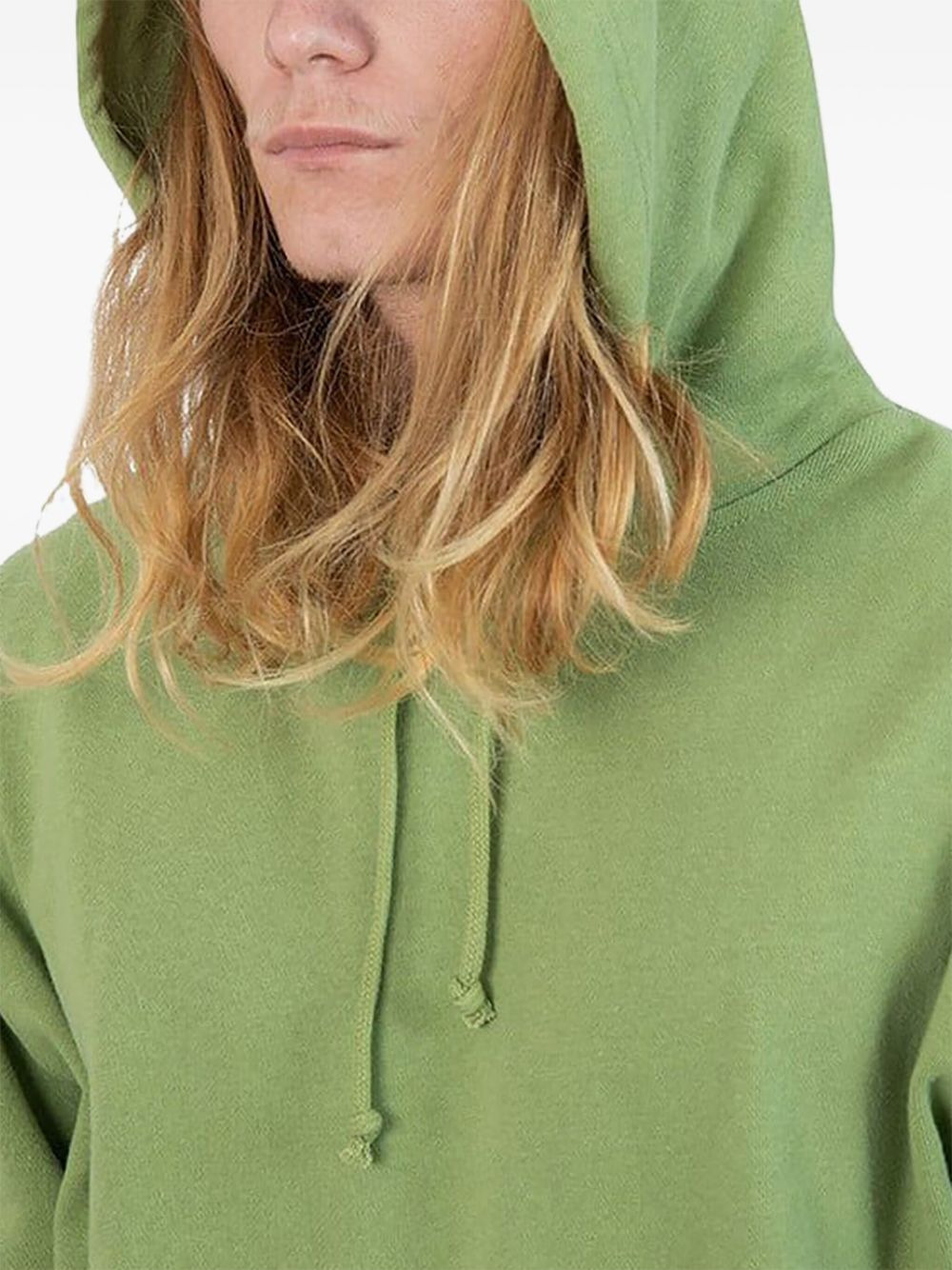 pouch-pocket drawstring hoodie - 4