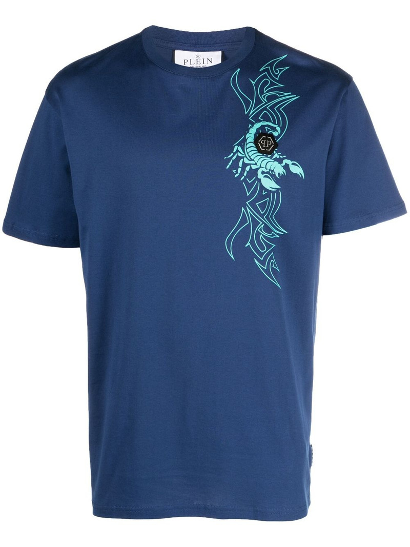 SS Chrome logo-patch T-shirt 1