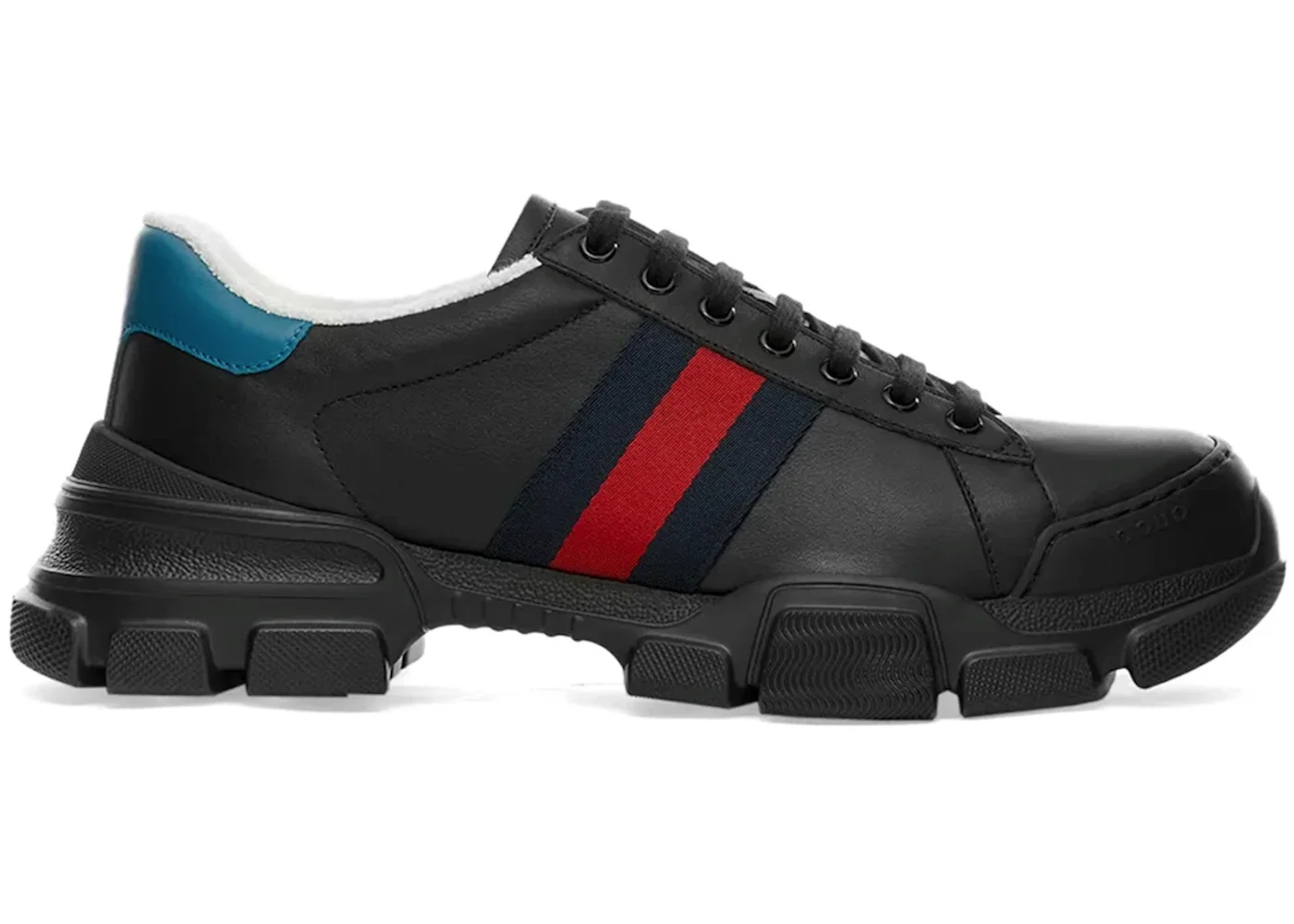 Gucci Nathan Web Marathon Black Classic Blue - 1