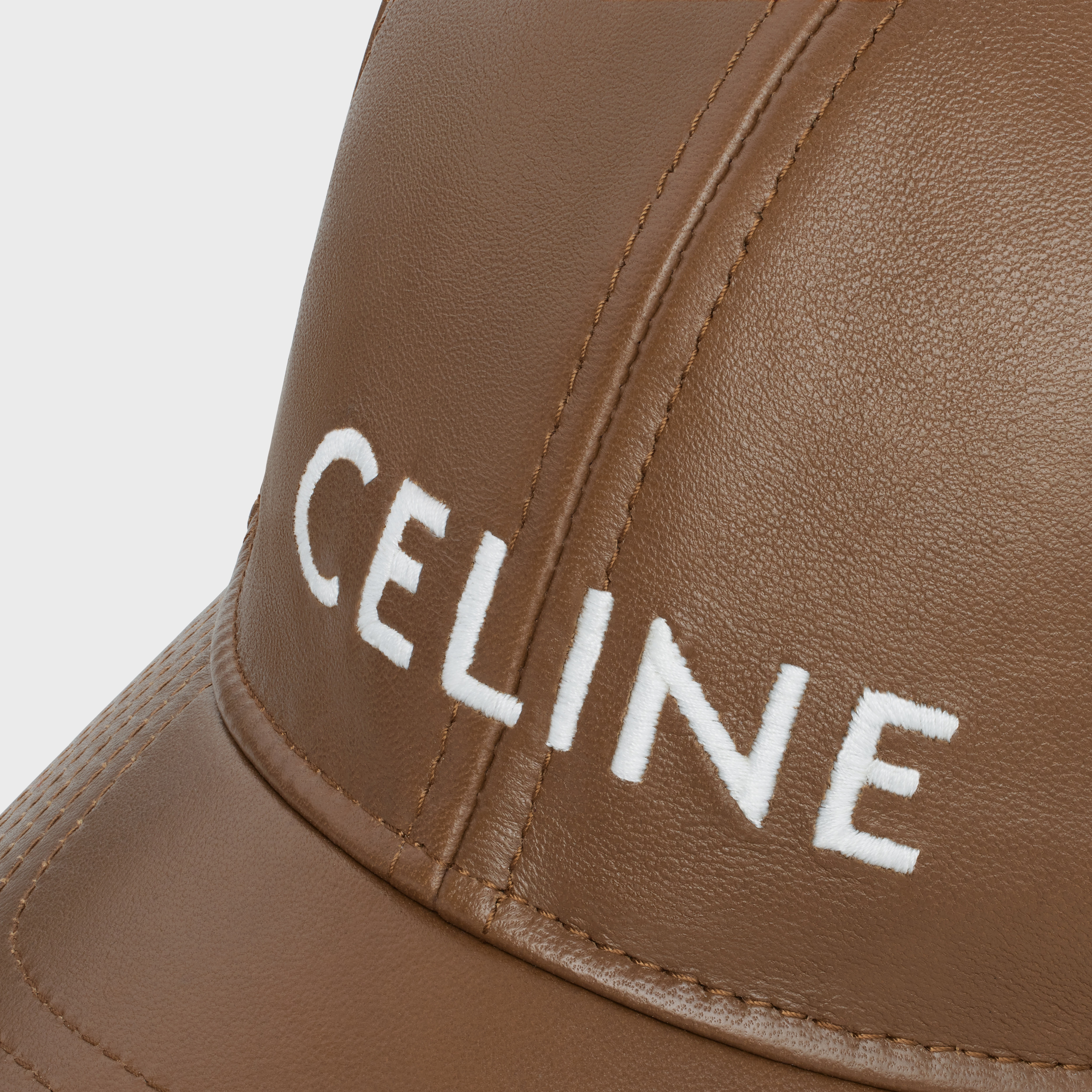 celine baseball cap in lambskin - 5
