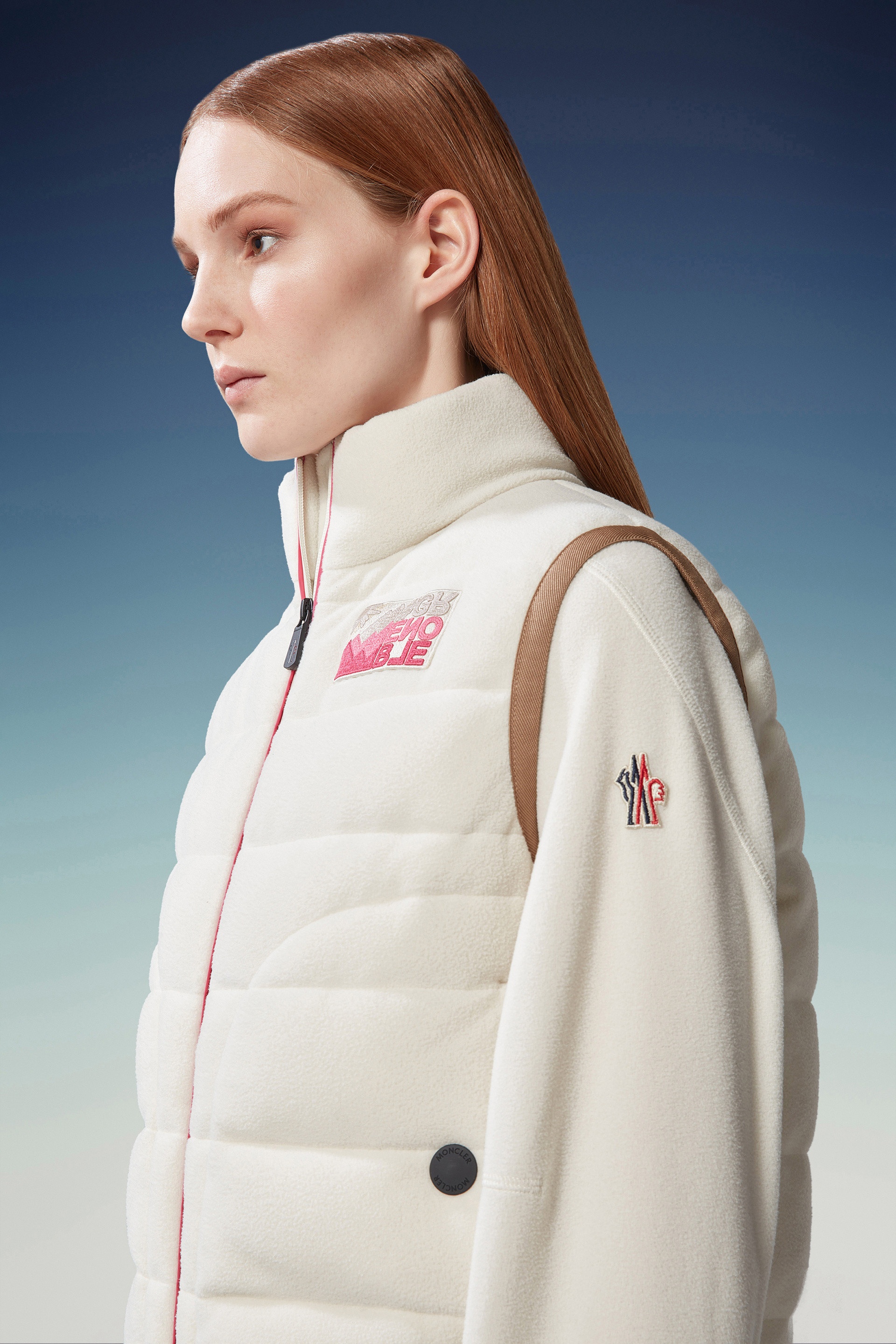 Fleece Down Vest - 4