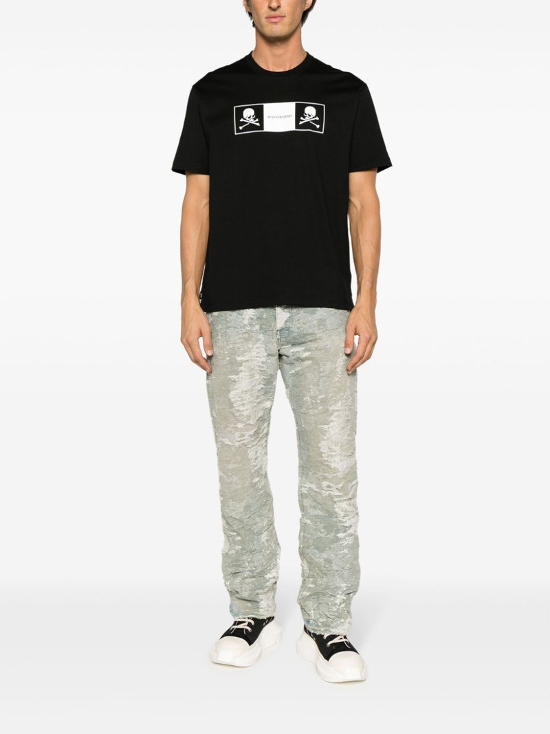 MASTERMIND WORLD graphic-print cotton T-shirt outlook
