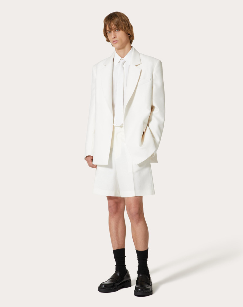 Valentino WOOL AND SILK BERMUDA SHORTS outlook