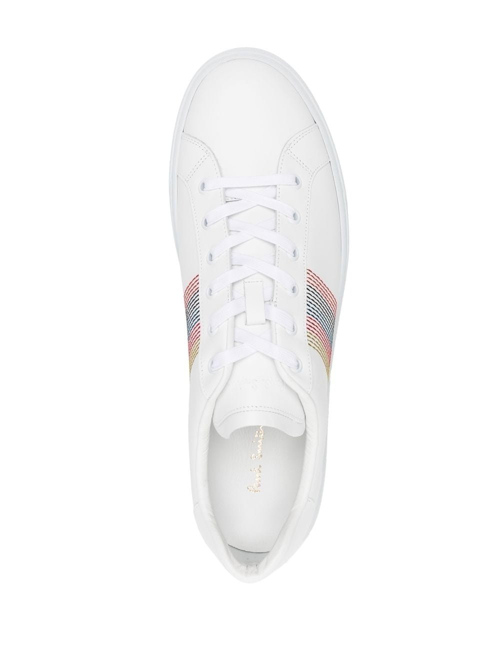 stripe-detail low-top sneakers - 4