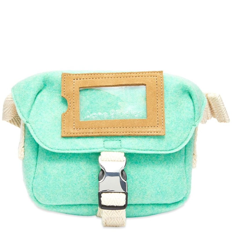 Acne Studios Post Felt Mini Messenger Bag 1