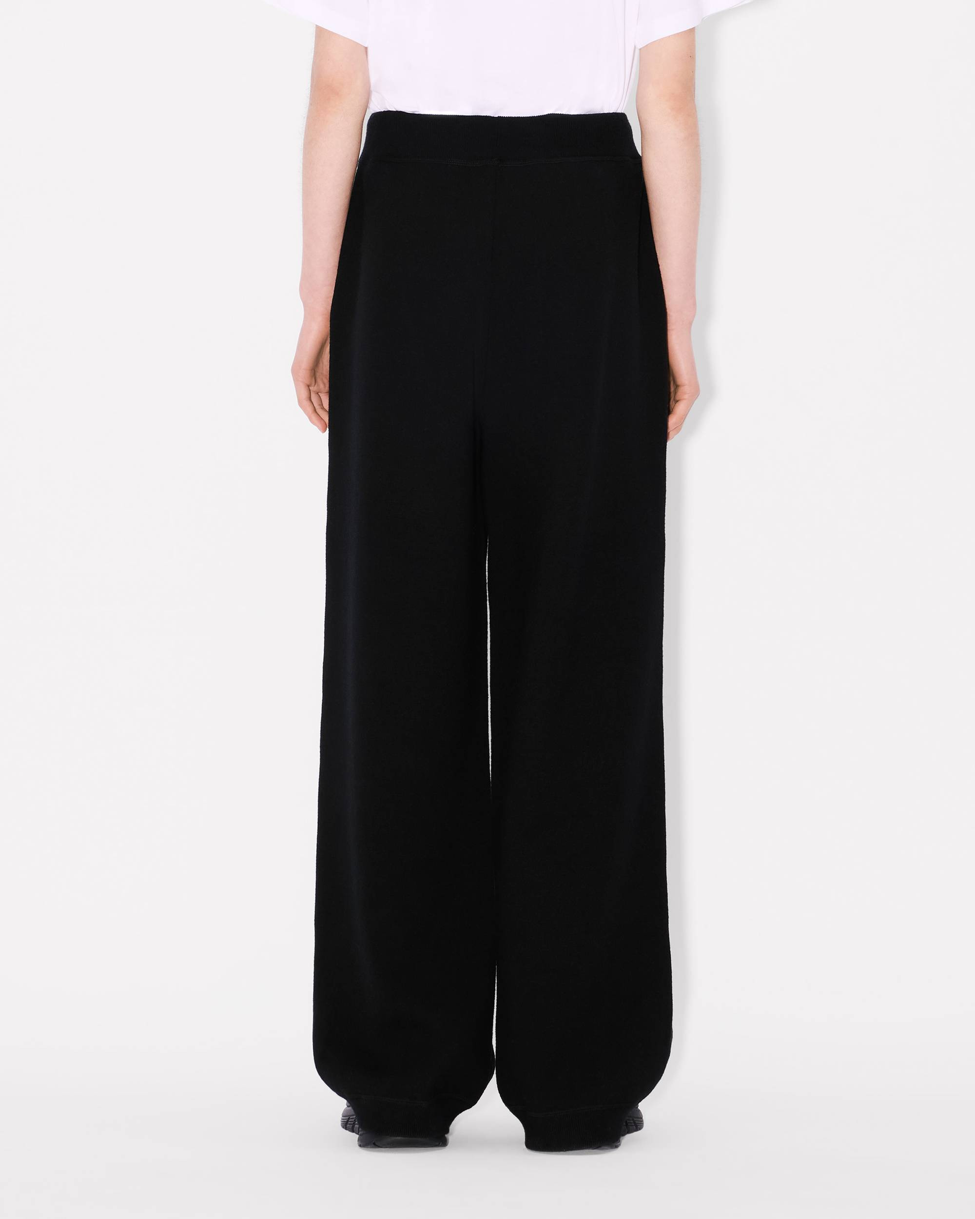 'Boke Flower 2.0' embroidered pants in wool and cotton - 5