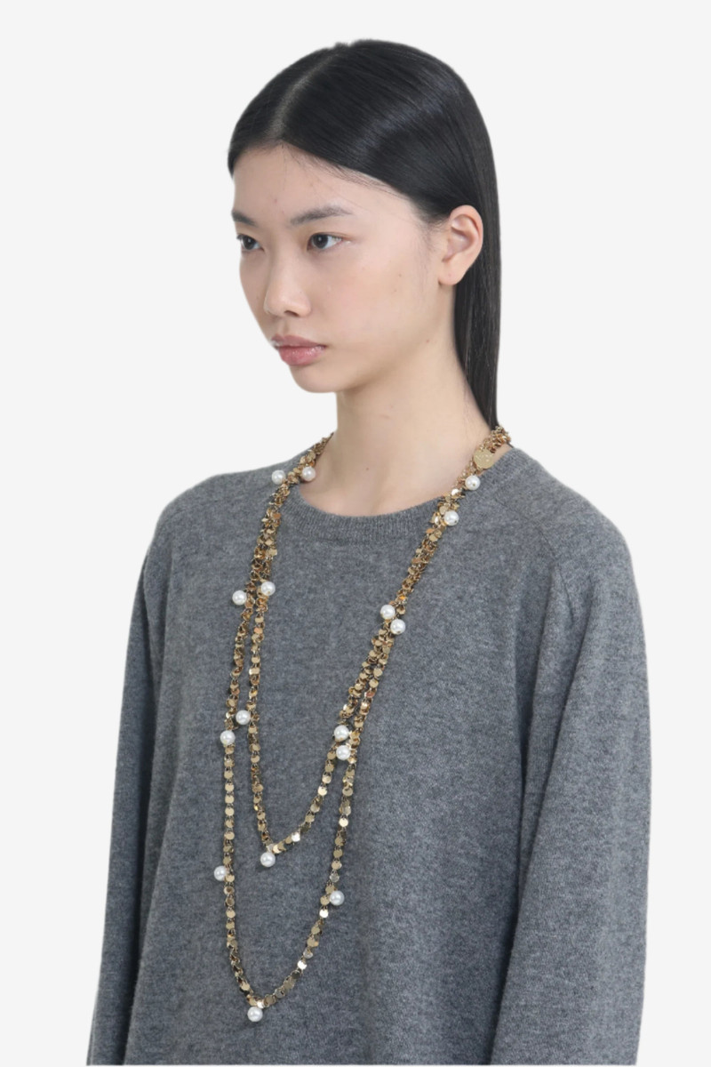 N°21 NECKLACE WITH SMALL GOLDEN PENDANTS outlook