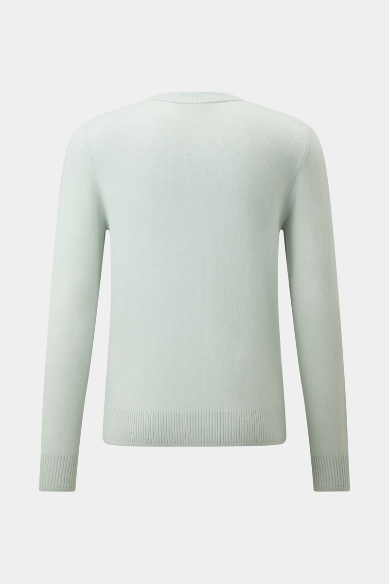 Brendon cashmere sweater in Mint 6