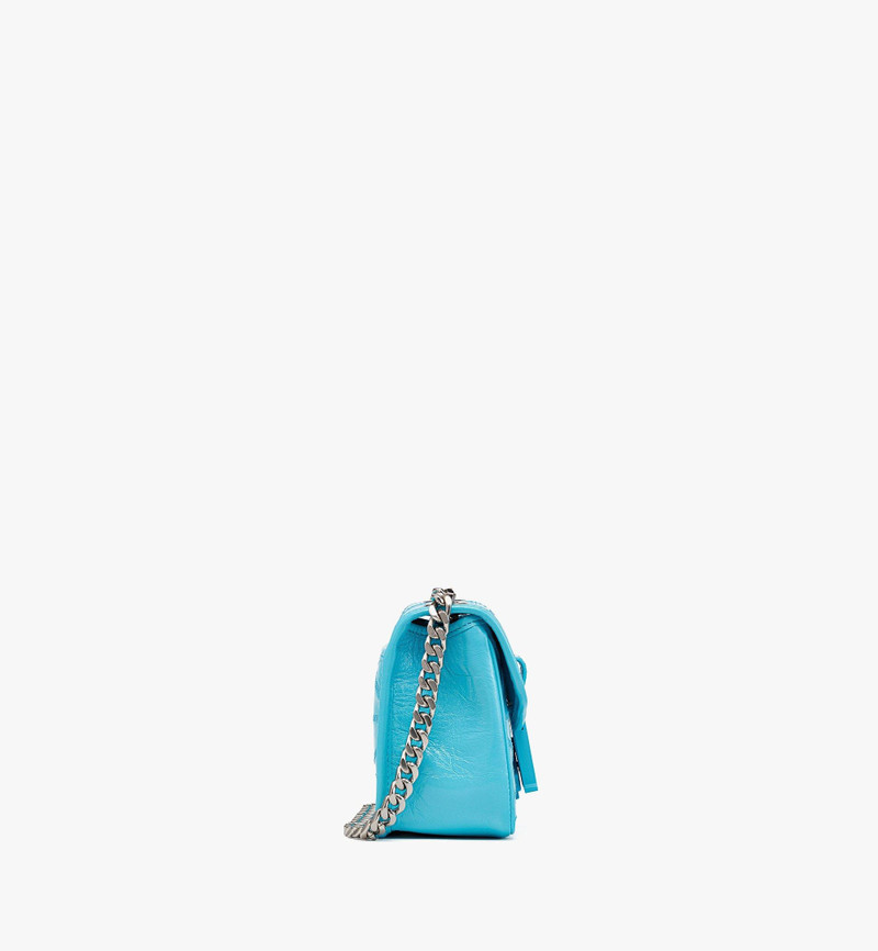 Travia Quilted Shoulder Bag in Crushed Leather 3