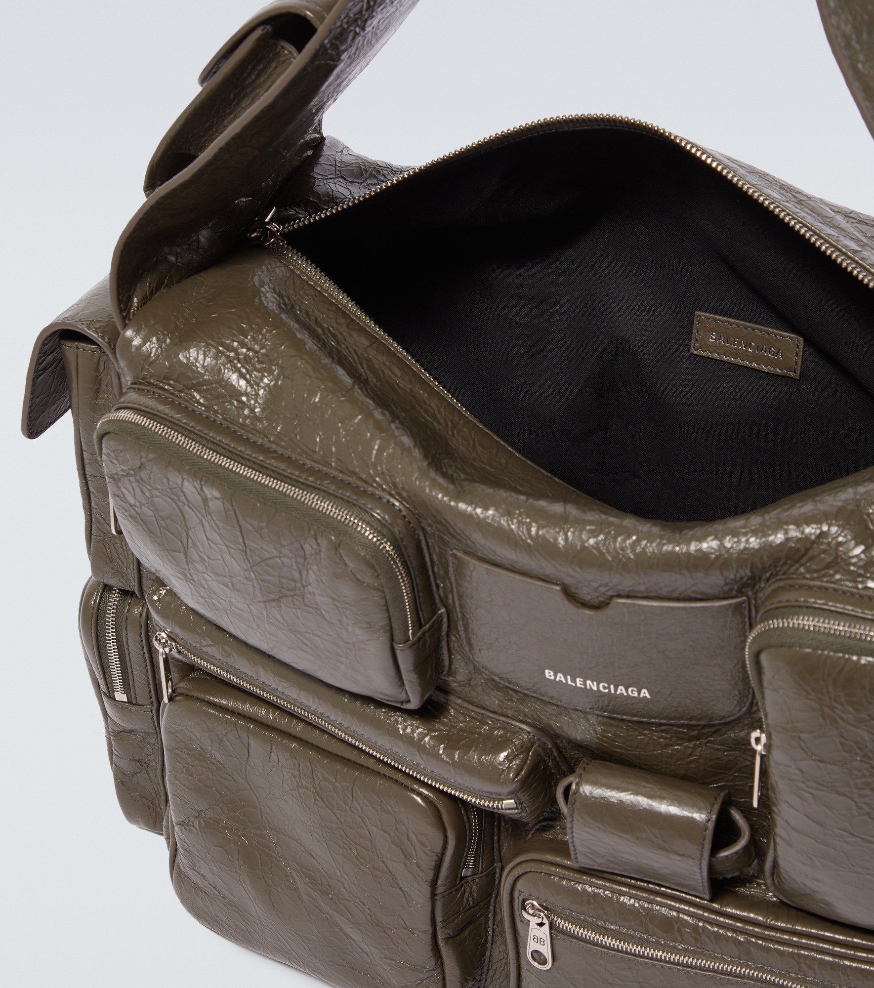Superbusy Large leather shoulder bag - 2