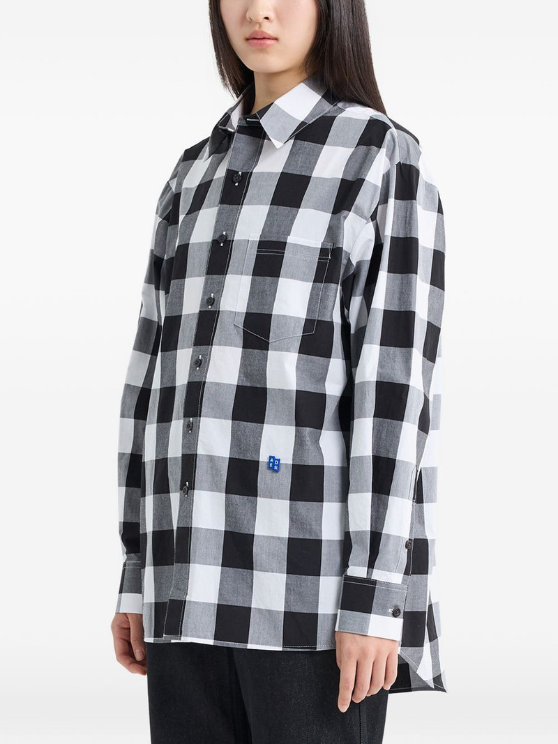 checkered chest-pocket shirt 3